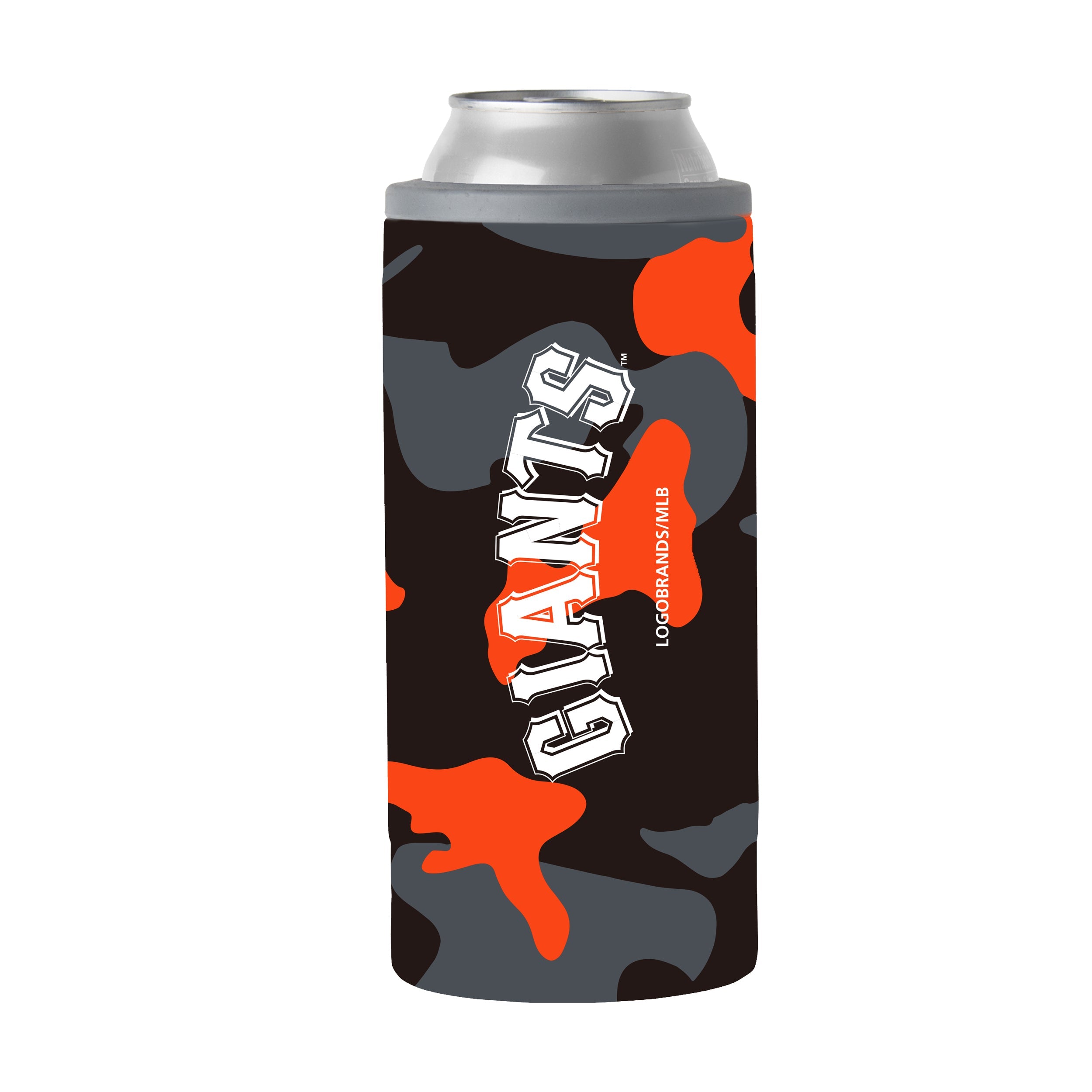 San Francisco Giants 12oz Camo Slim Can Coolie - Sports Gifts, Sports Memorabilia, Sports Collectibles, Fan Shop