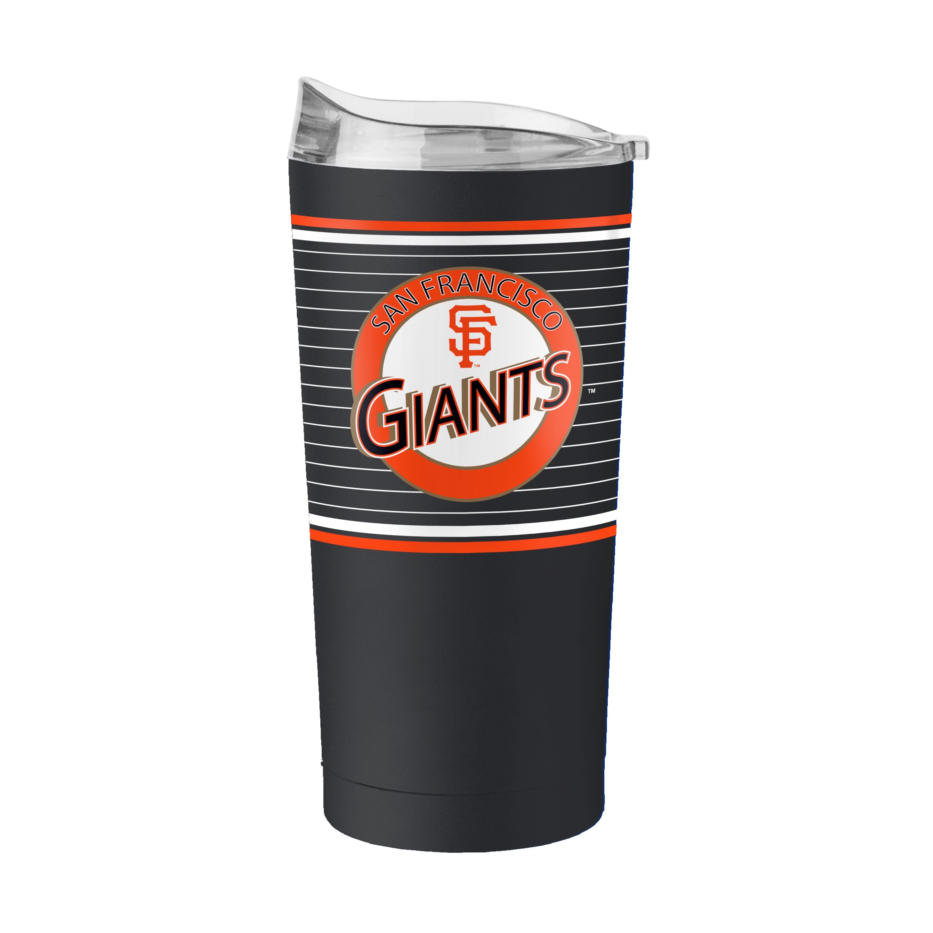 San Francisco Giants Horizontal Stripes 20oz Powder Coat Tumbler