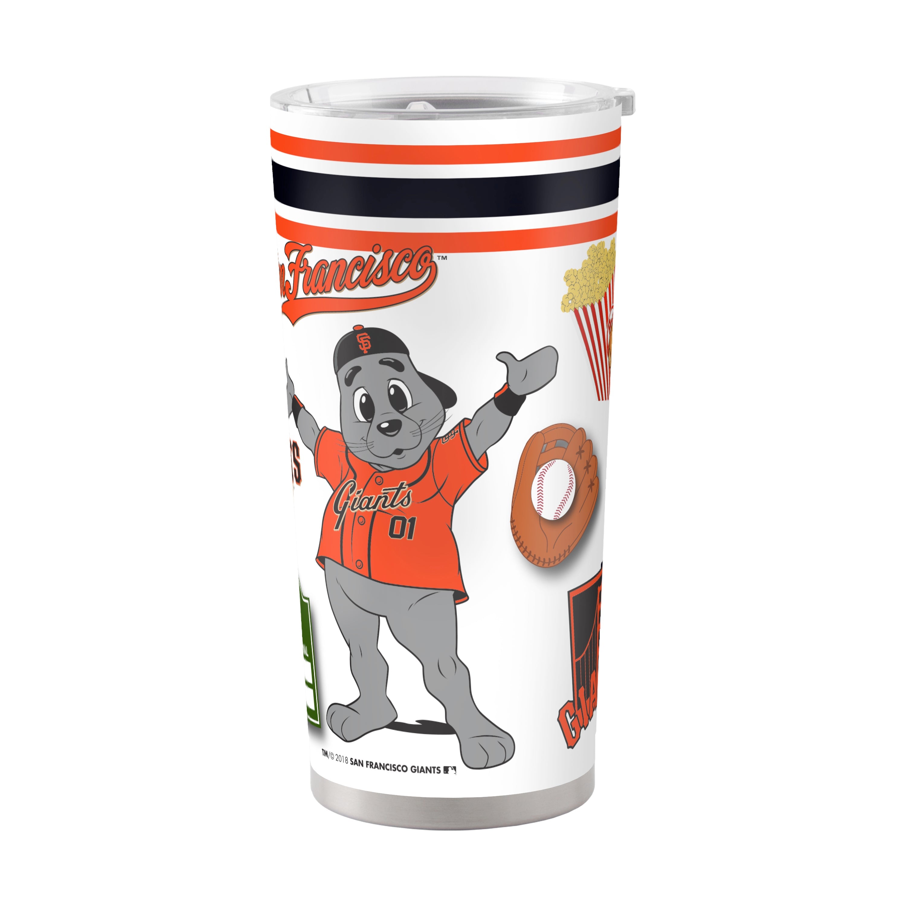 San Francisco Giants 20oz Native Stainless Steel Tumbler