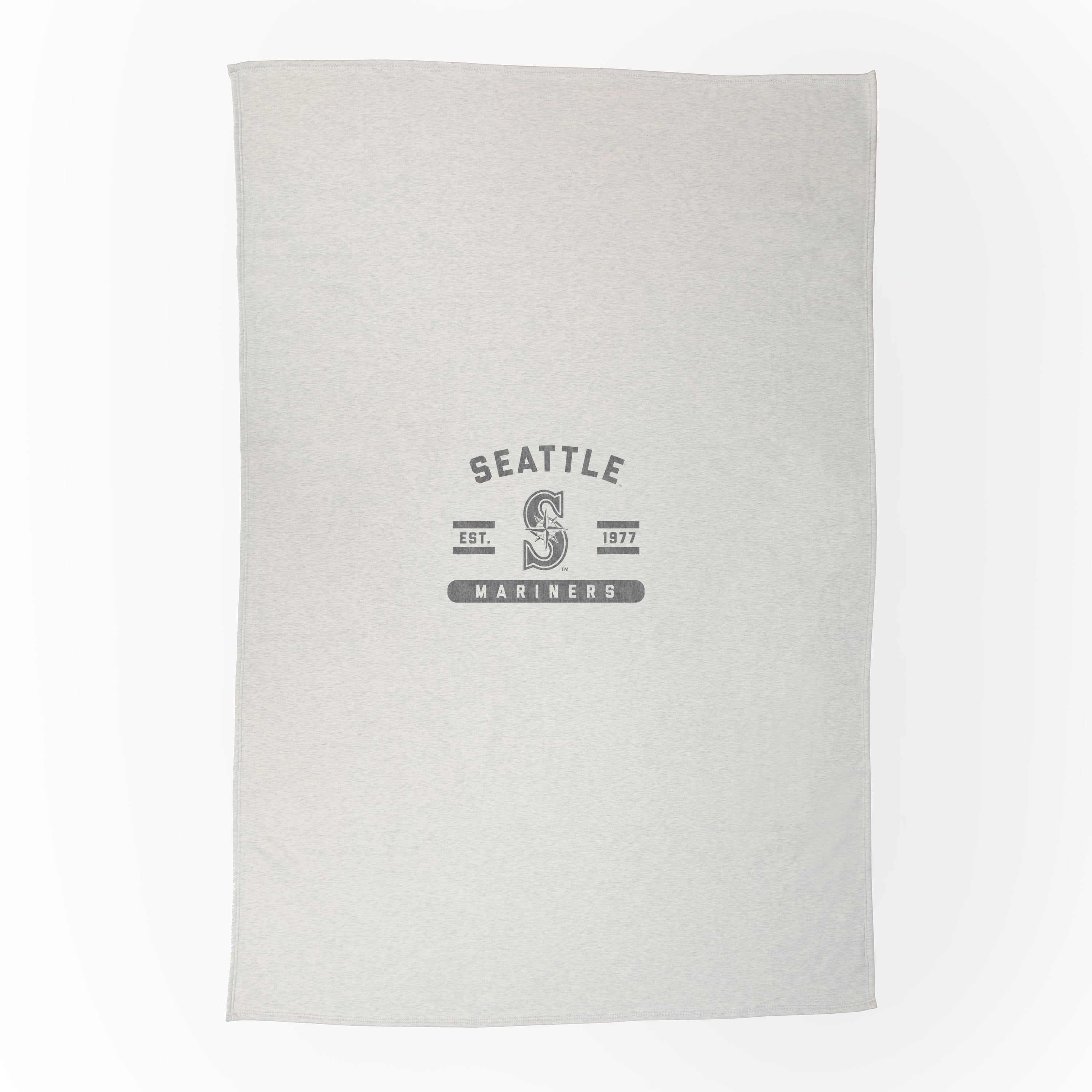 Seattle Mariners Oatmeal Sweatshirt Blanket