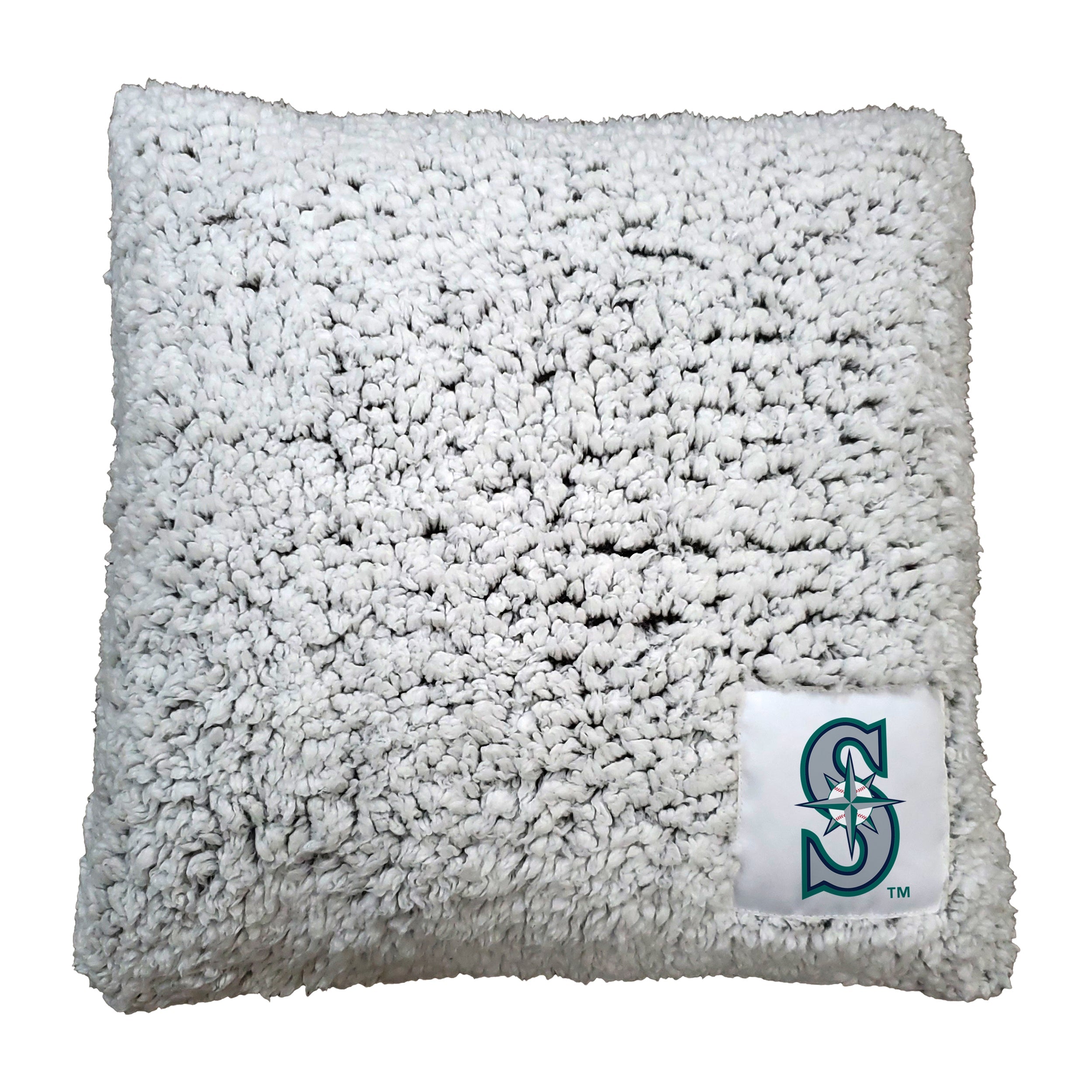 Seattle Mariners S Logo Frosty Throw Pillow