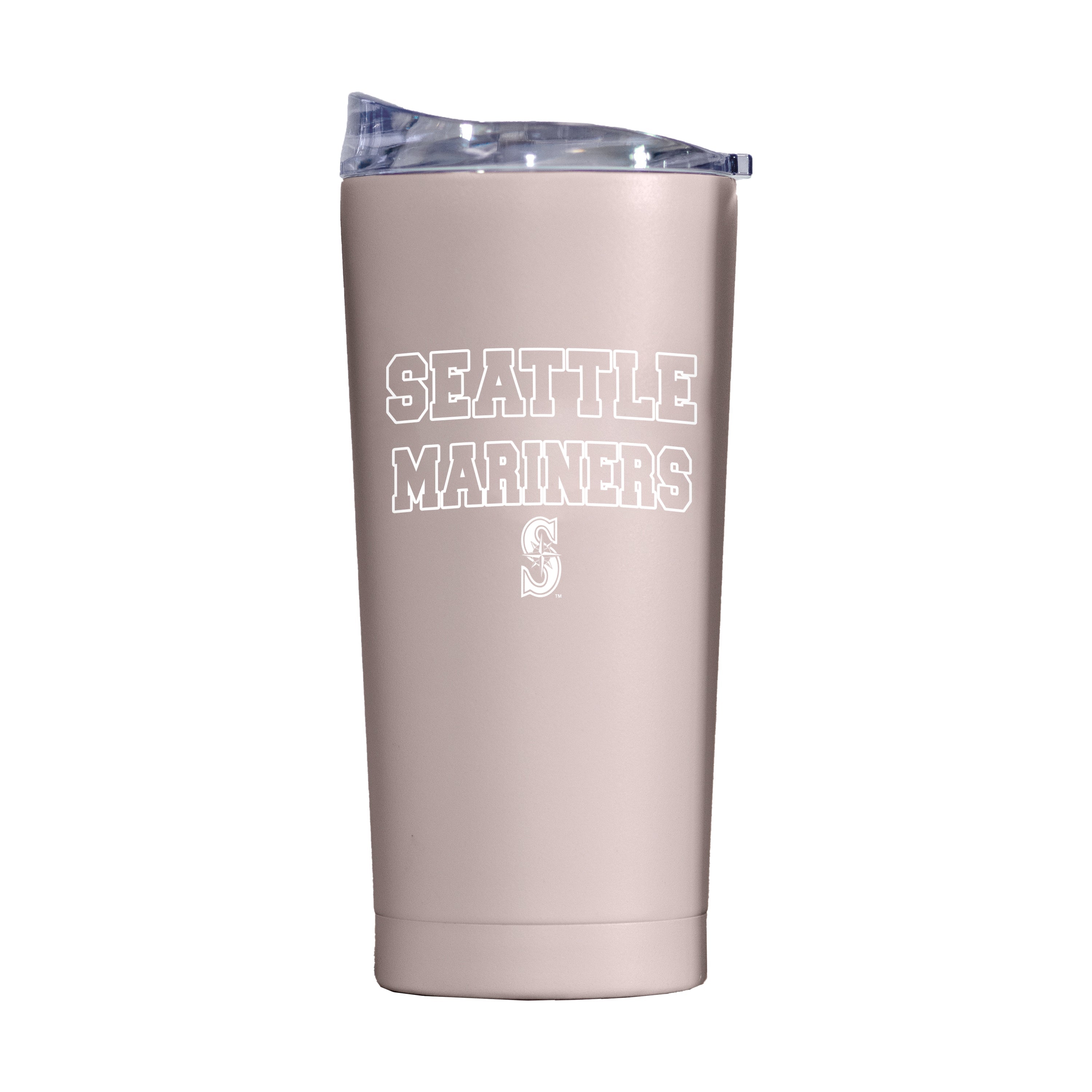Seattle Mariners 20oz Stencil Powder Coat Tumbler - Sports Gifts, Sports Memorabilia, Sports Collectibles, Fan Shop