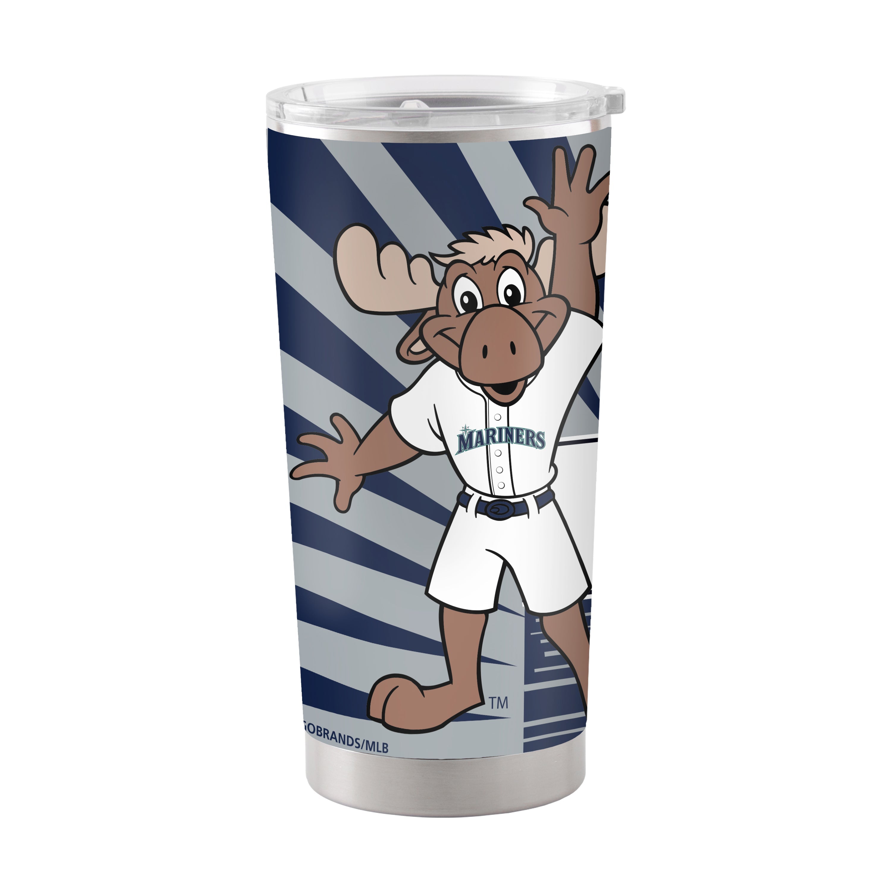 Seattle Mariners 20oz Mascot Stainless Steel Tumbler