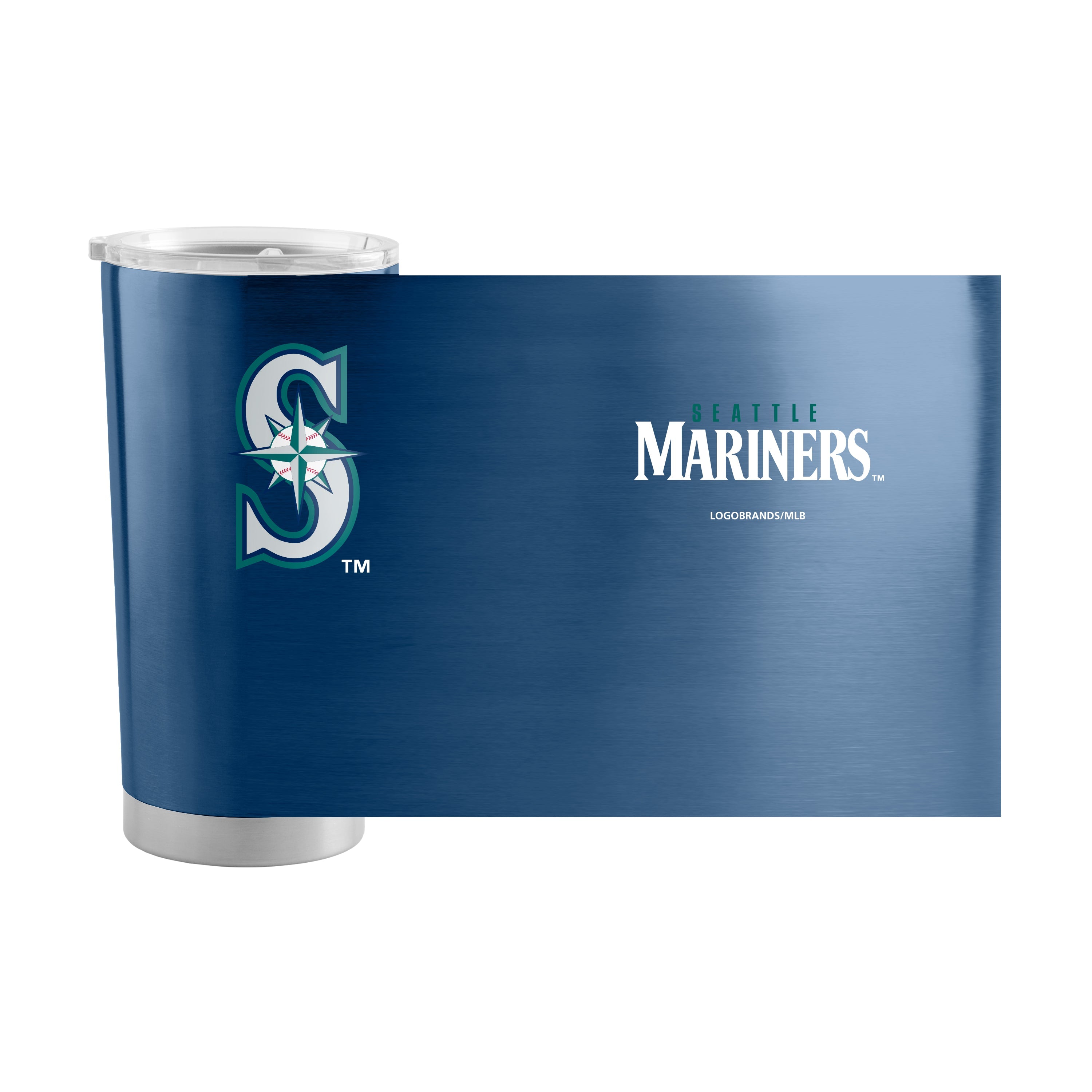 Seattle Mariners 20oz Flipside Stainless Tumbler - Sports Gifts, Sports Memorabilia, Sports Collectibles, Fan Shop