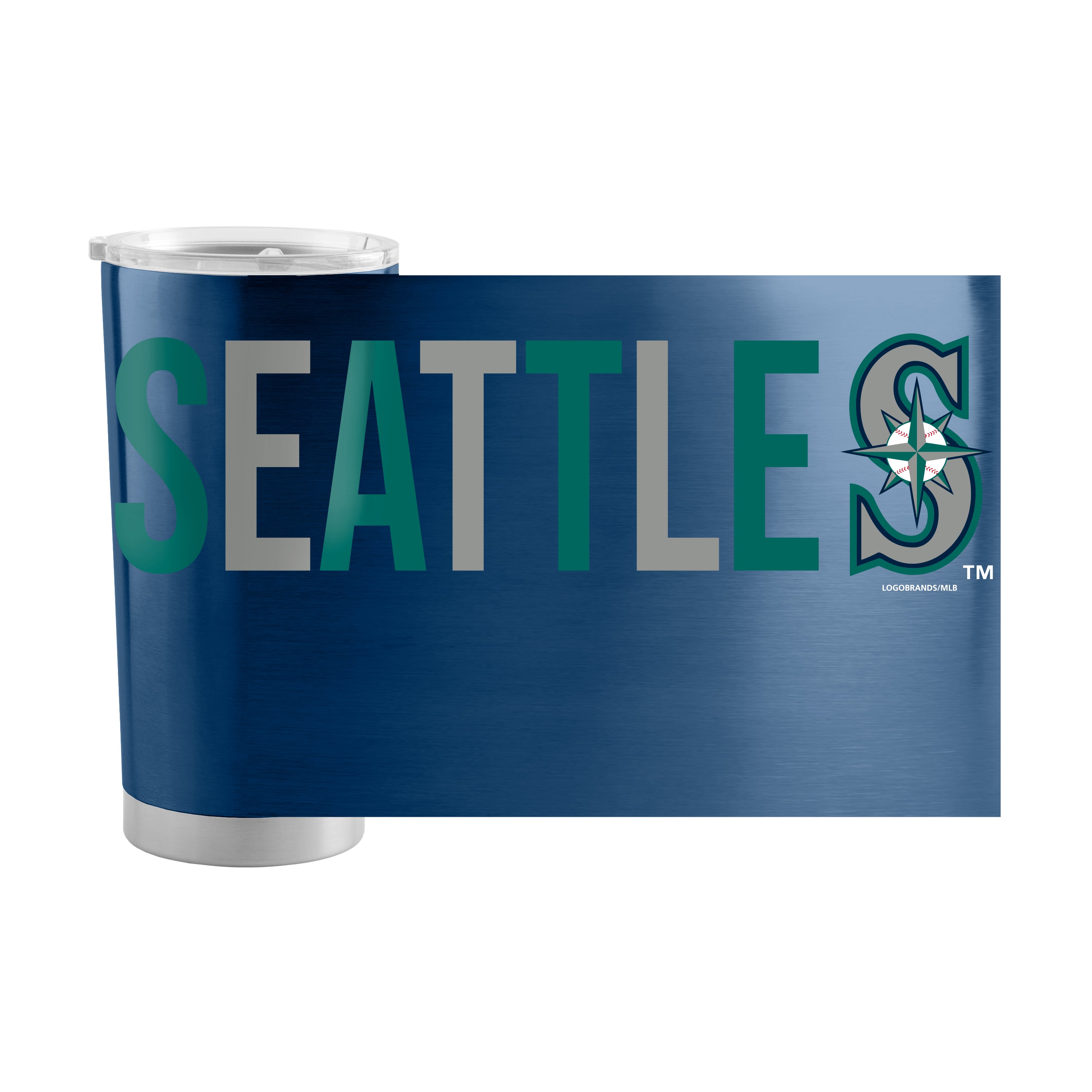 Seattle Mariners Overtime 20oz Stainless Tumbler - Sports Gifts, Sports Memorabilia, Sports Collectibles, Fan Shop