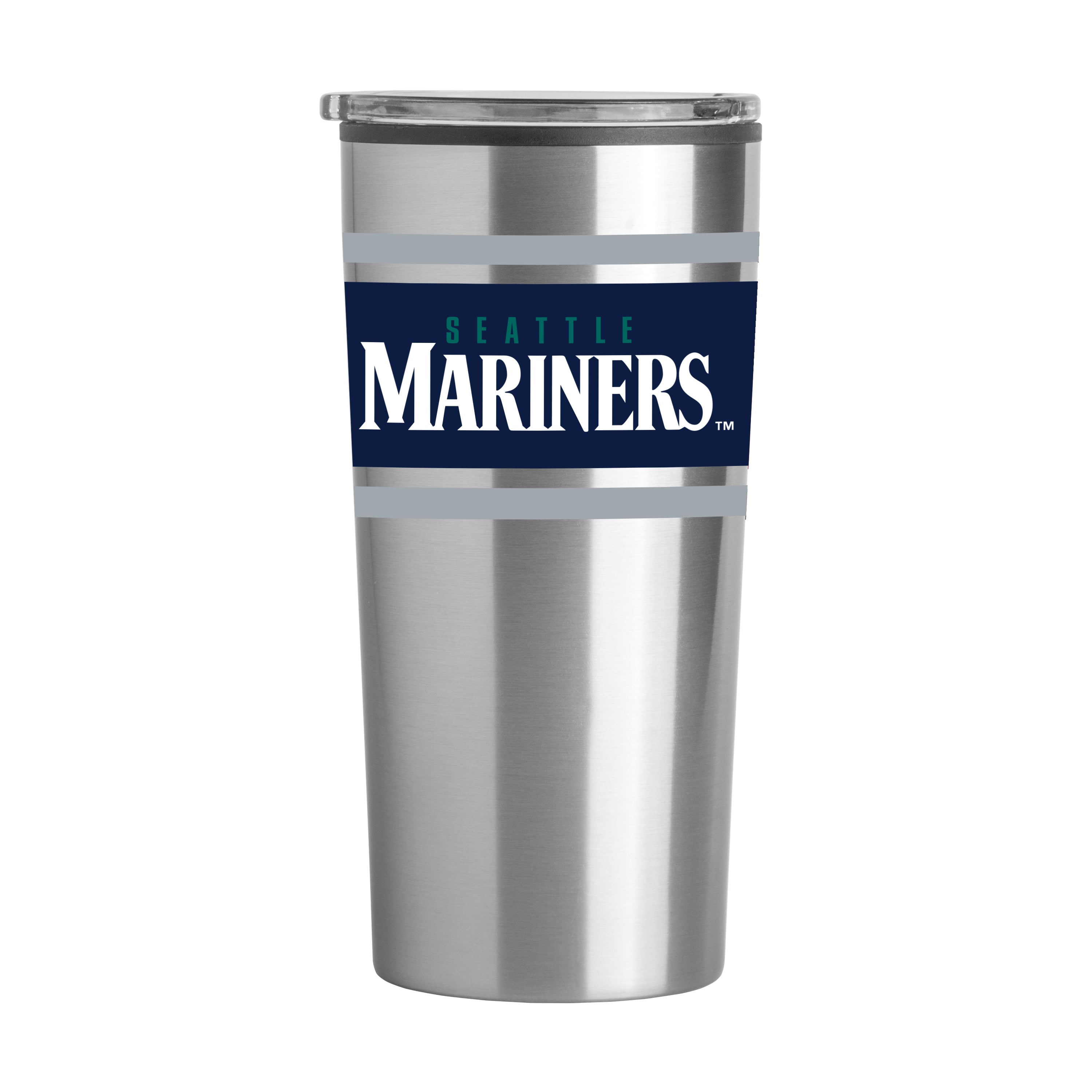 Seattle Mariners 20oz Stripe Fusion Tumbler - Sports Gifts, Sports Memorabilia, Sports Collectibles, Fan Shop