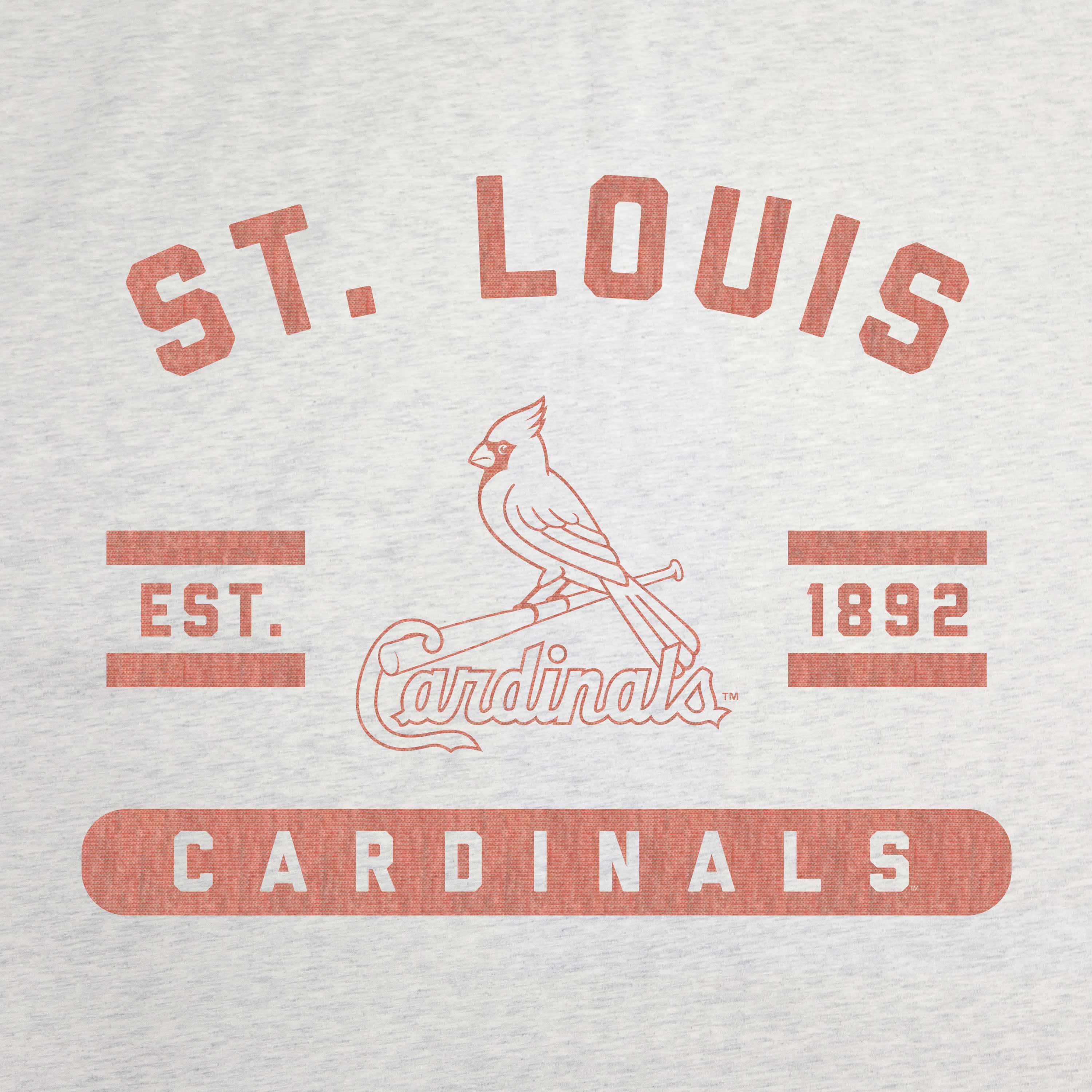 St Louis Cardinals Oatmeal Sweatshirt Blanket - Sports Gifts, Sports Memorabilia, Sports Collectibles, Fan Shop