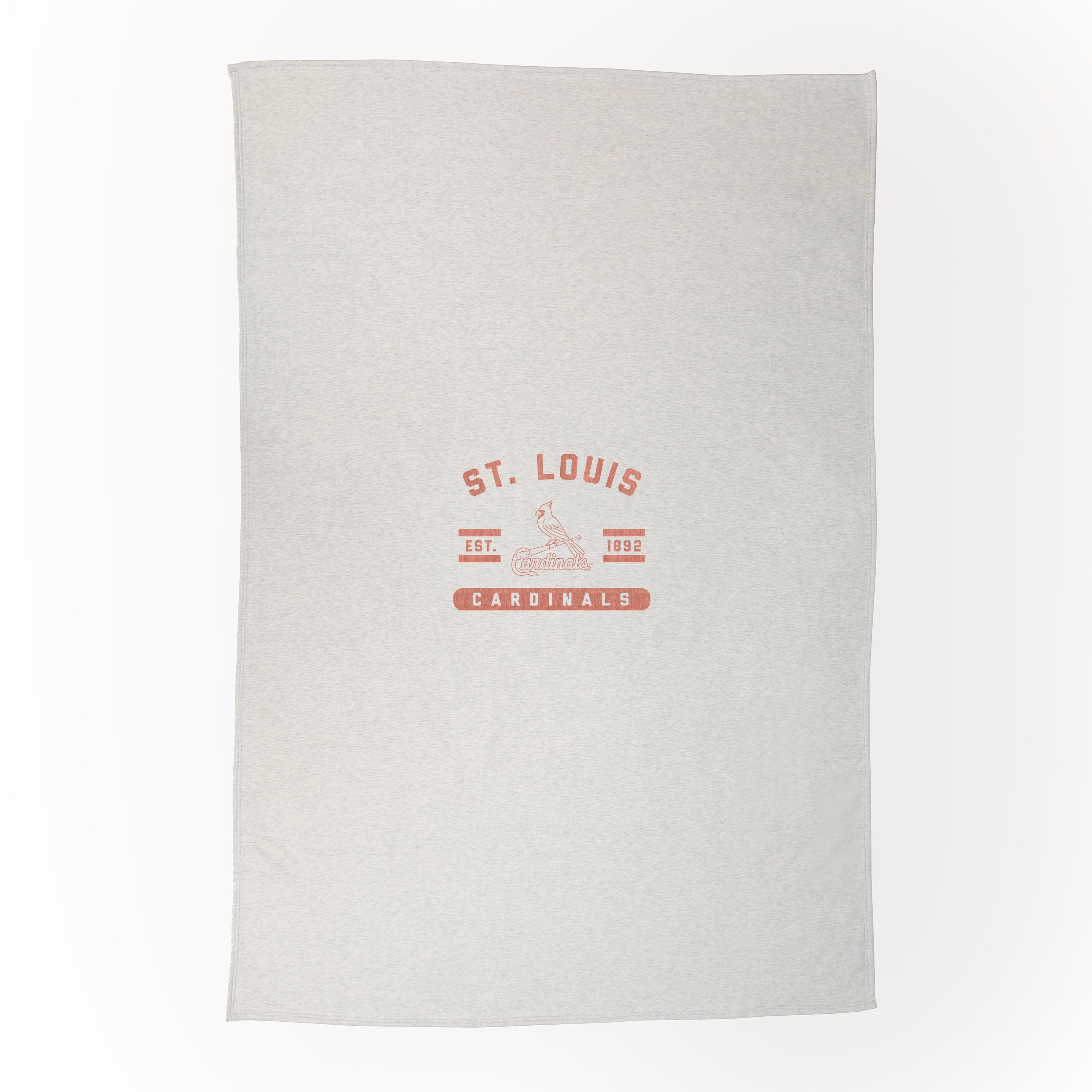 St Louis Cardinals Oatmeal Sweatshirt Blanket