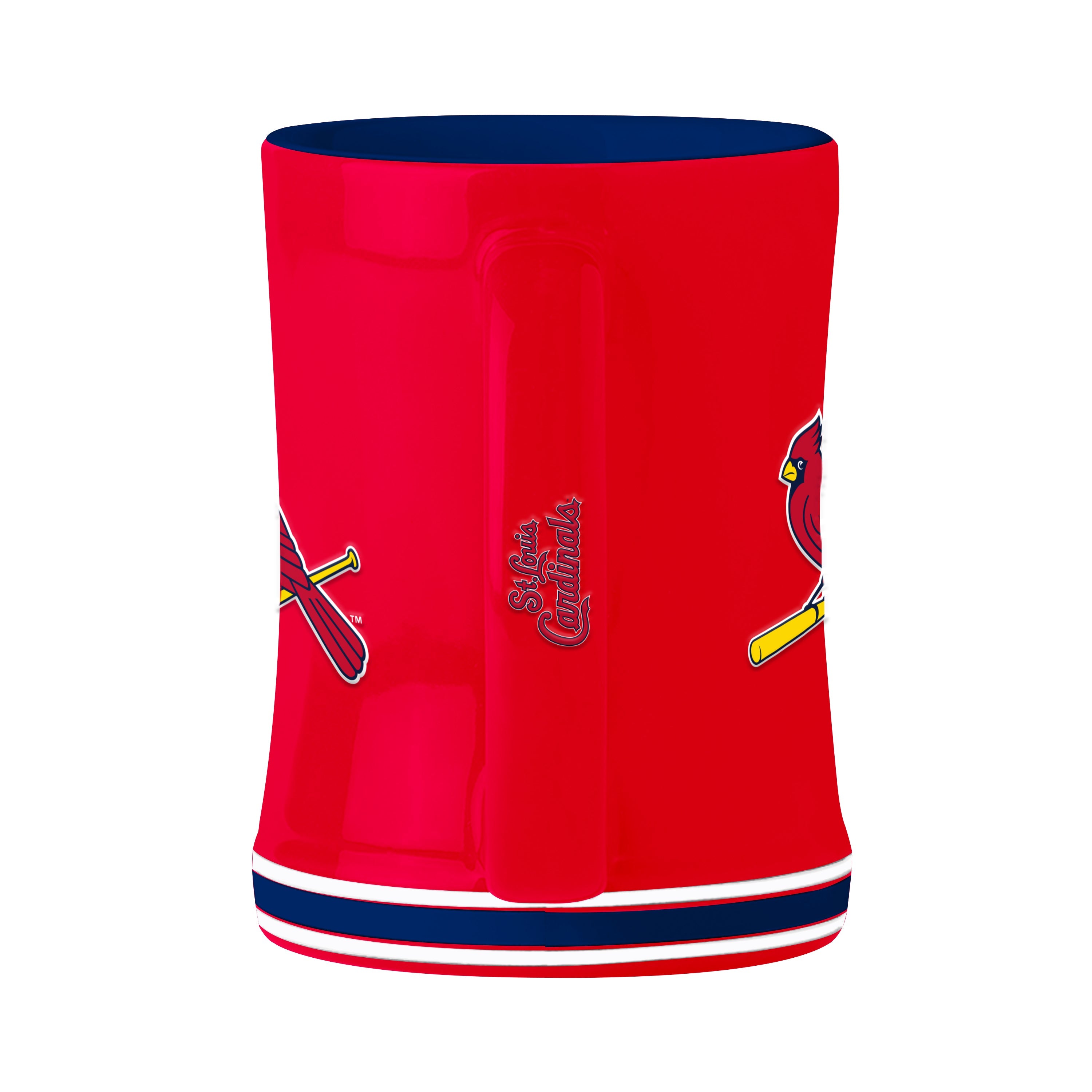 St Louis Cardinals 14oz Relief Mug - Sports Gifts, Sports Memorabilia, Sports Collectibles, Fan Shop