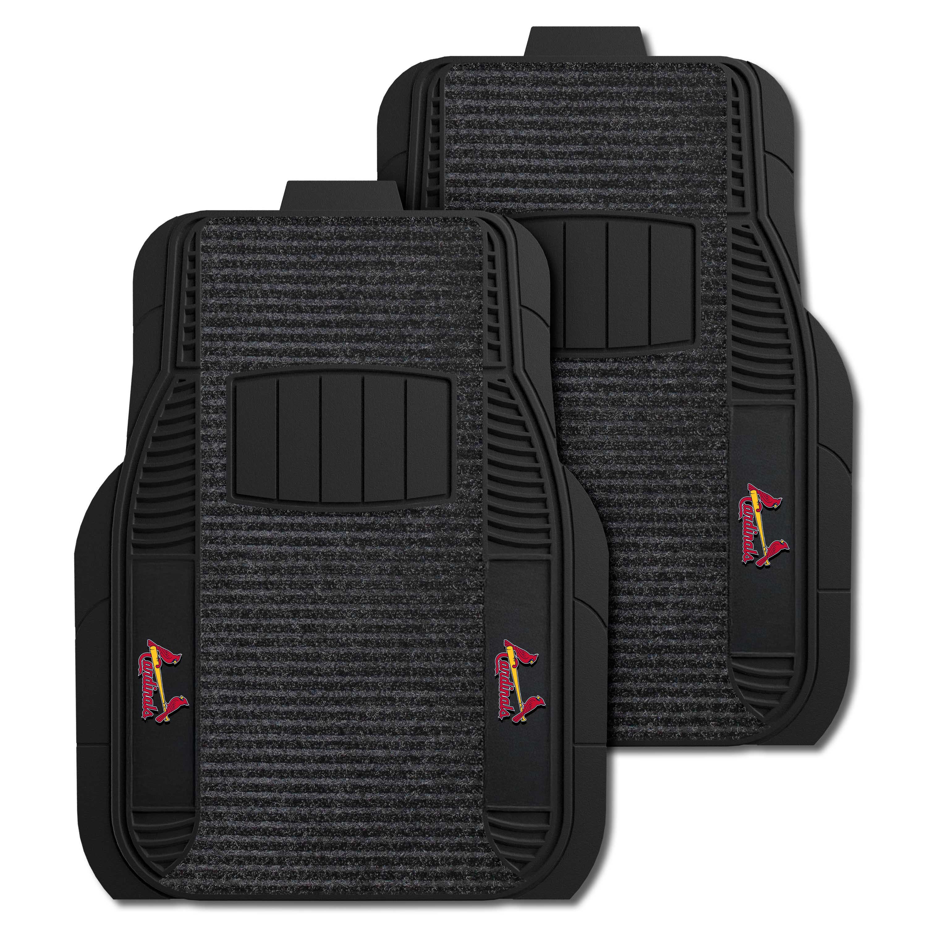 St. Louis Cardinals 2pc Deluxe Car Mat Set