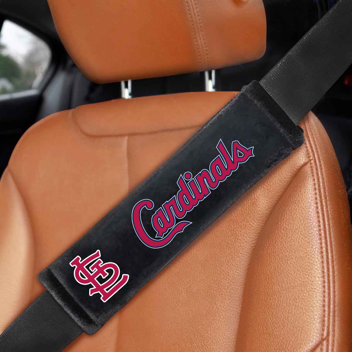 MLB - St. Louis Cardinals-SEATBELTEMB - Sports Gifts, Sports Memorabilia, Sports Collectibles, Fan Shop