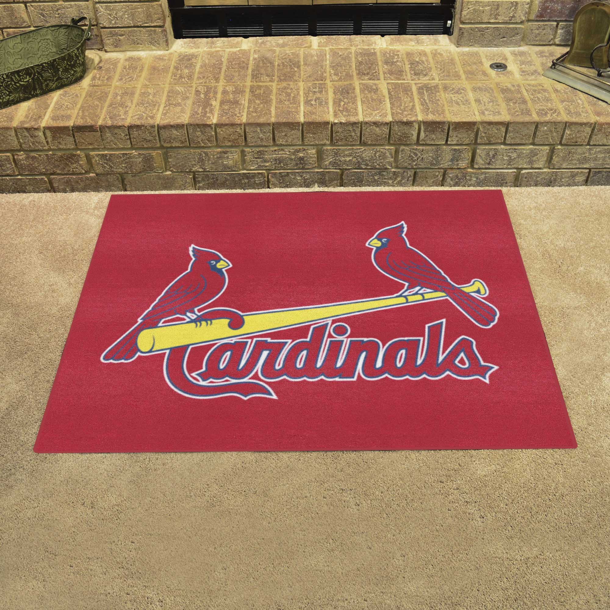 St. Louis Cardinals All-Star Mat - Sports Gifts, Sports Memorabilia, Sports Collectibles, Fan Shop