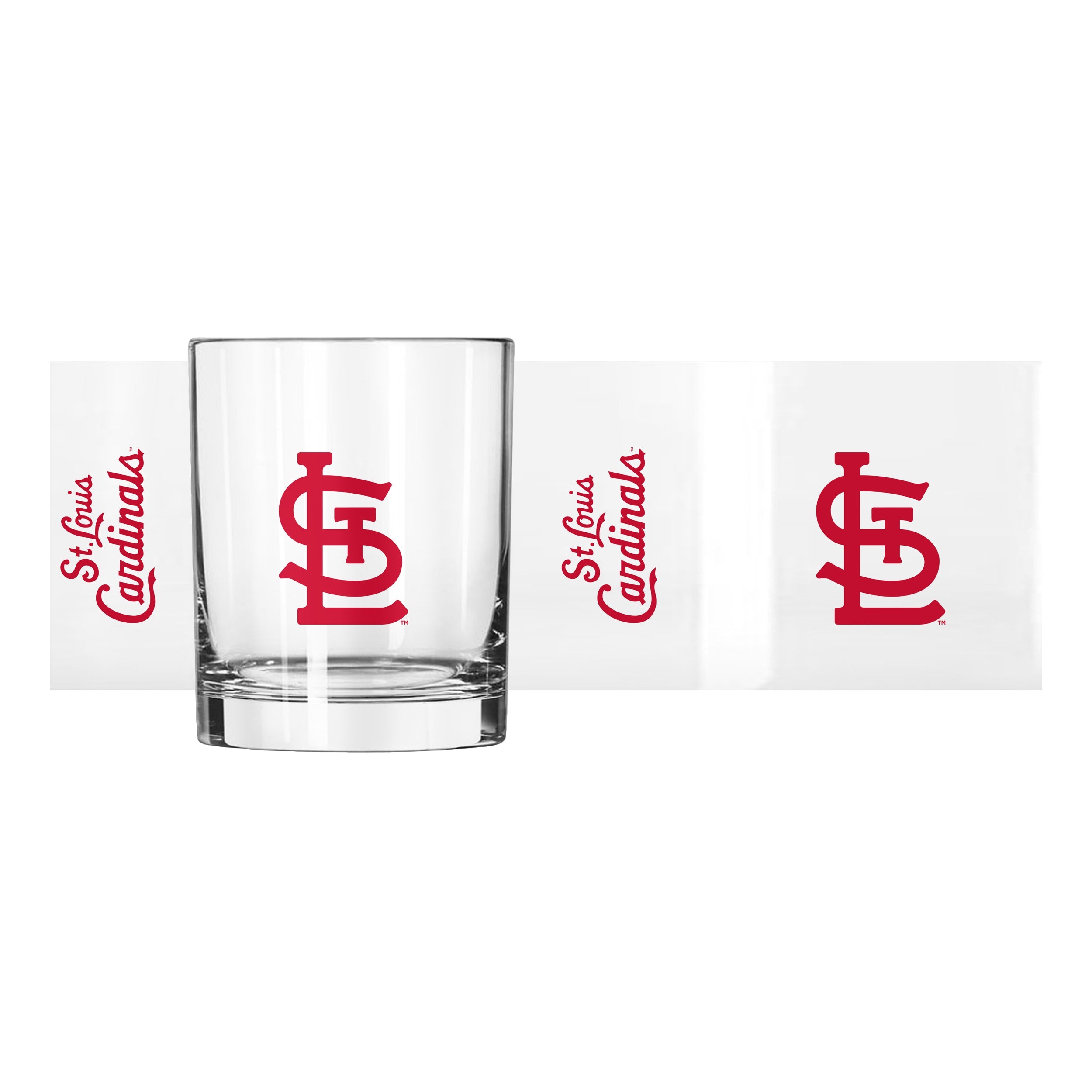 St. Louis Cardinals 14oz Gameday Rocks Glass - Sports Gifts, Sports Memorabilia, Sports Collectibles, Fan Shop