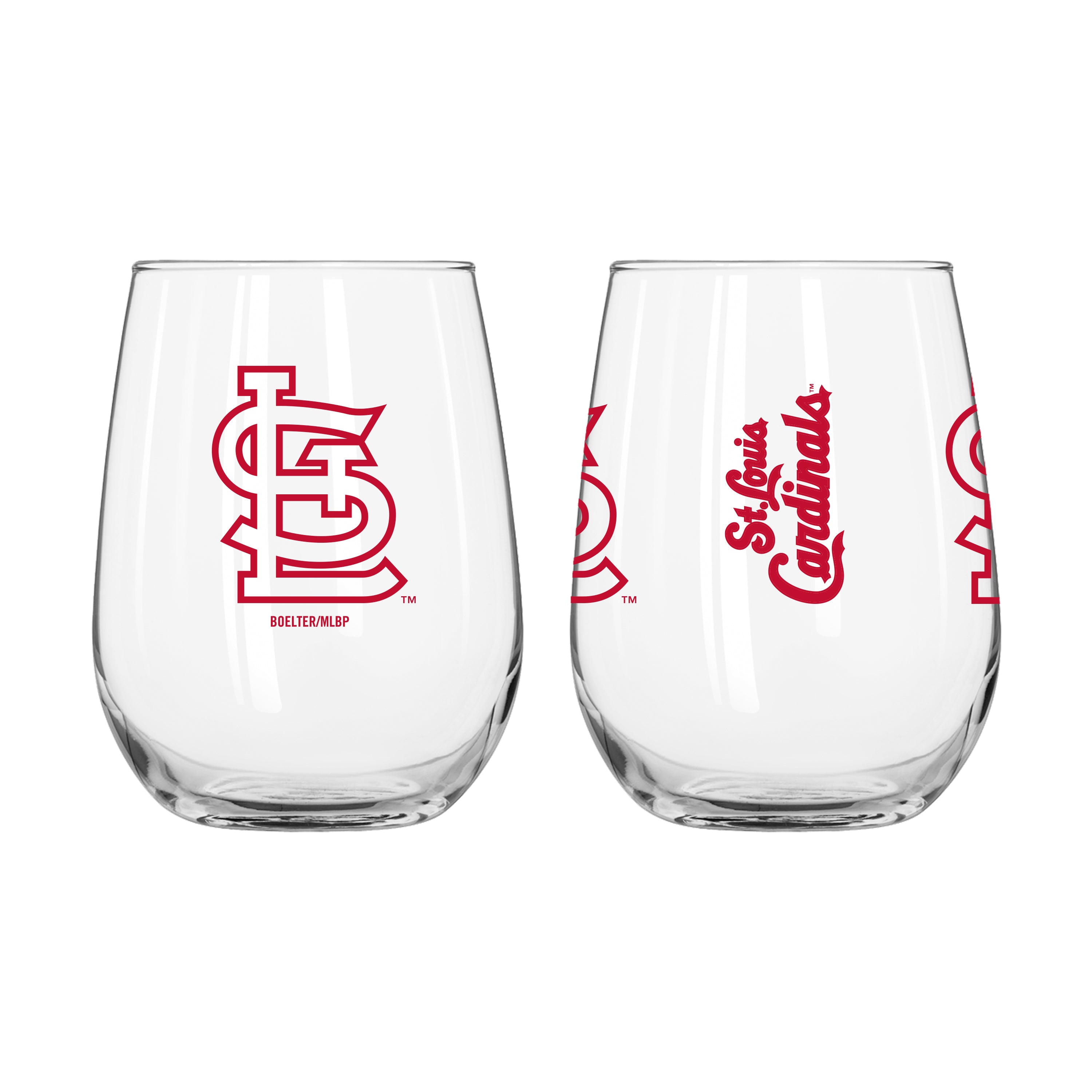 St. Louis Cardinals 16oz Gameday Curved Beverage Glass