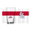 St. Louis Cardinals 16oz Colorblock Pint Glass - Sports Gifts, Sports Memorabilia, Sports Collectibles, Fan Shop