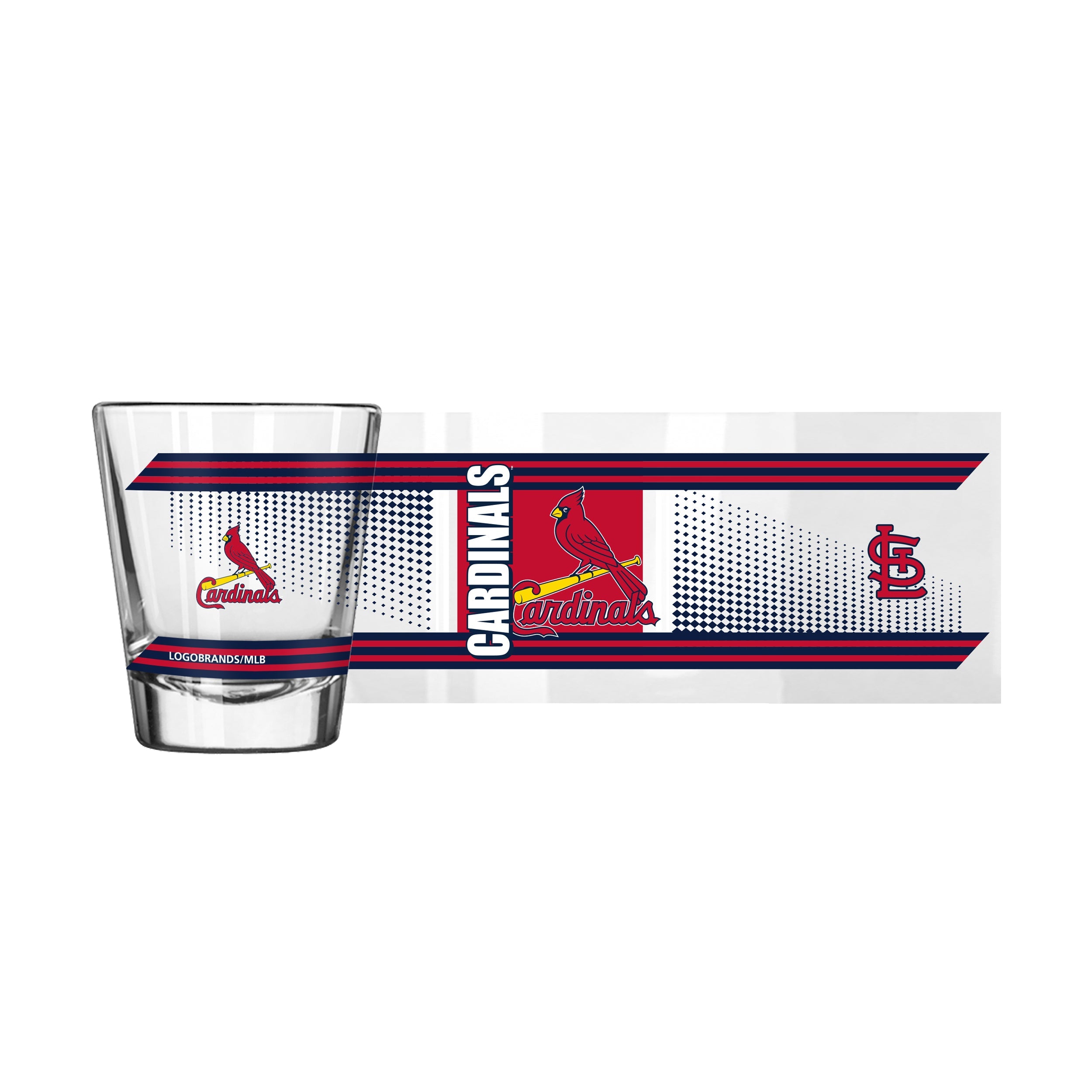St. Louis Cardinals 2oz Hero Shot Glass - Sports Gifts, Sports Memorabilia, Sports Collectibles, Fan Shop