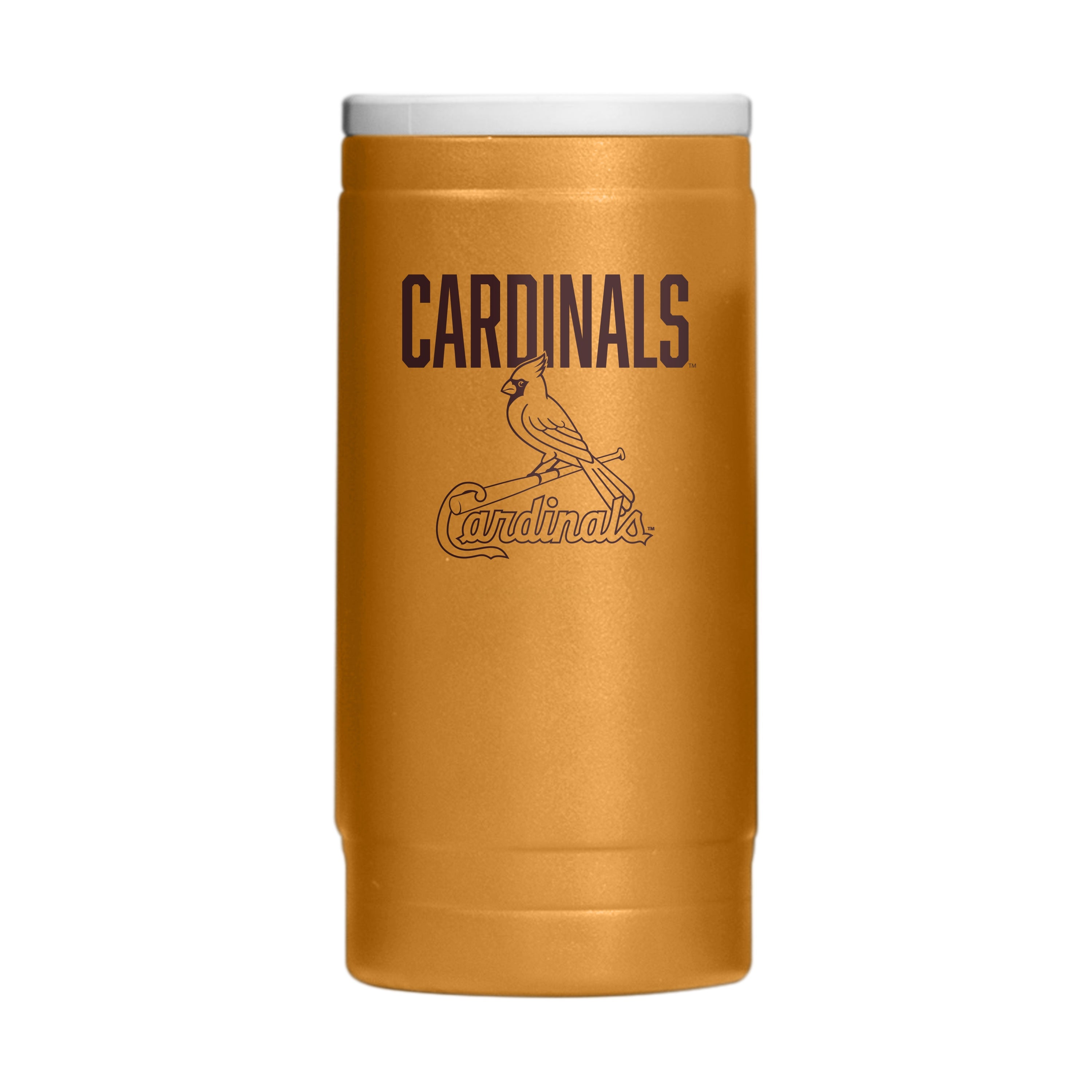 St Louis Cardinals Huddle Powder Coat Slim Can Coolie - Sports Gifts, Sports Memorabilia, Sports Collectibles, Fan Shop