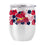 St Louis Cardinals 16oz Floral Stainless Curved Beverage