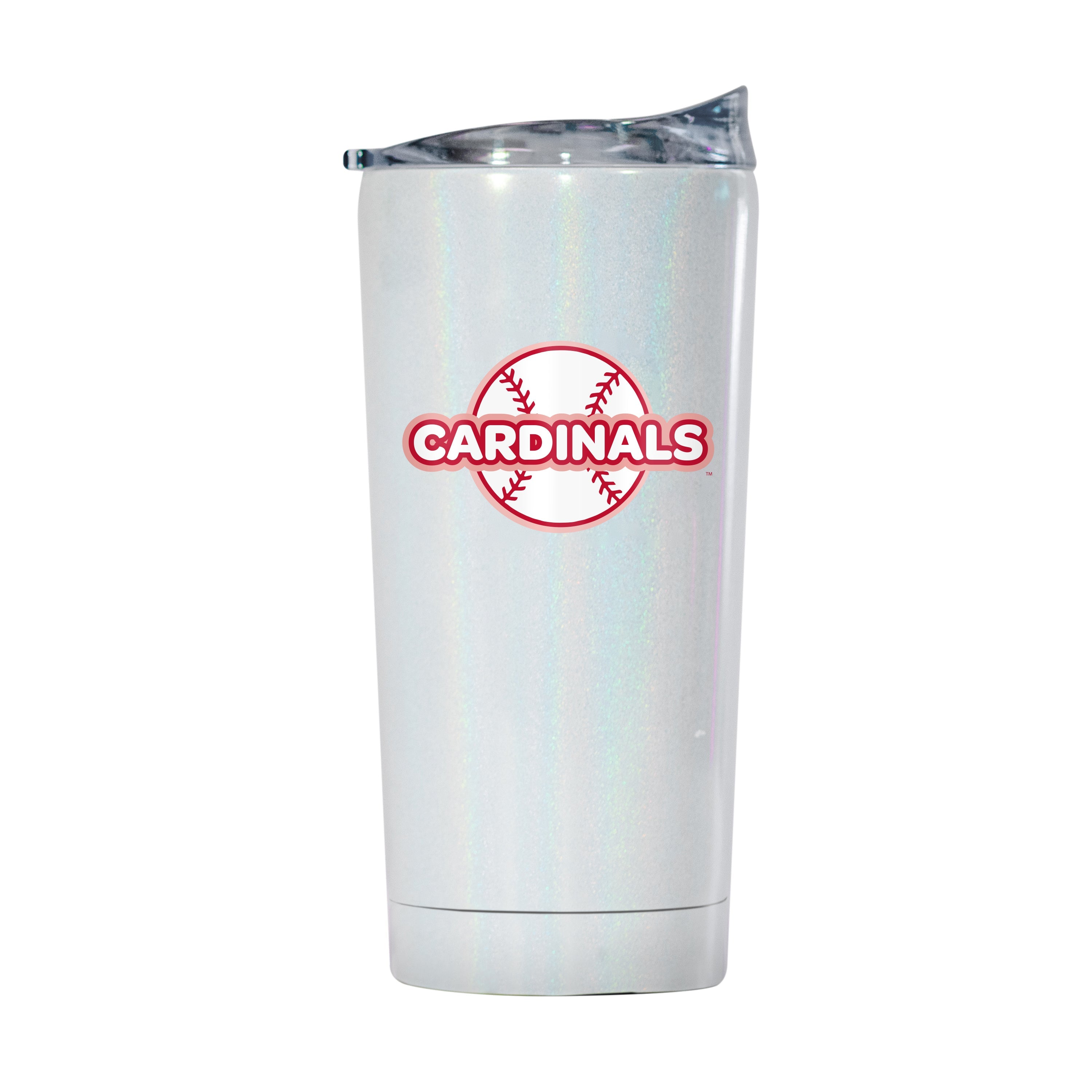 St Louis Cardinals 20oz Bubble Iridescent Tumbler - Sports Gifts, Sports Memorabilia, Sports Collectibles, Fan Shop