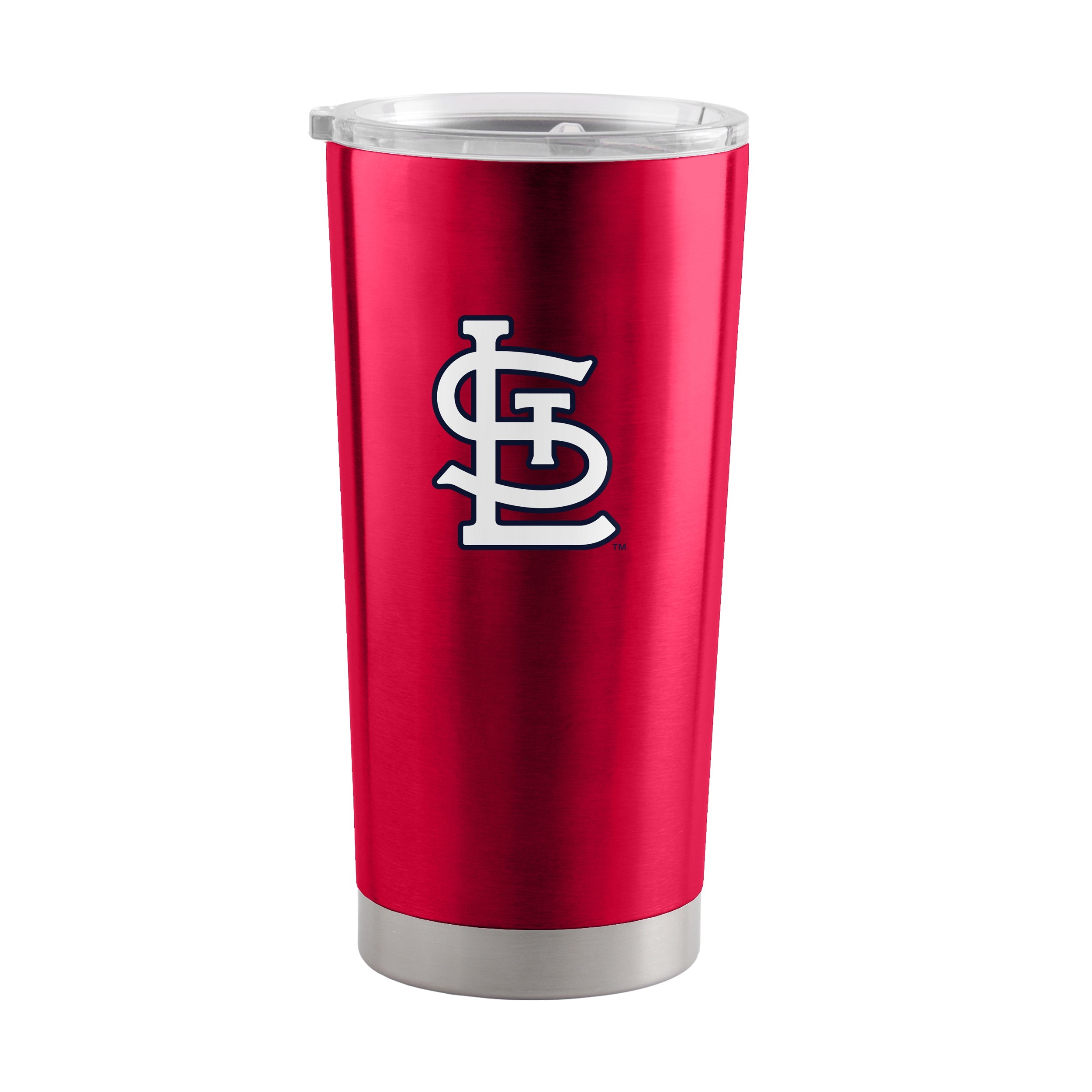 St Louis Cardinals Letterman 20 oz Stainless Tumbler - Sports Gifts, Sports Memorabilia, Sports Collectibles, Fan Shop