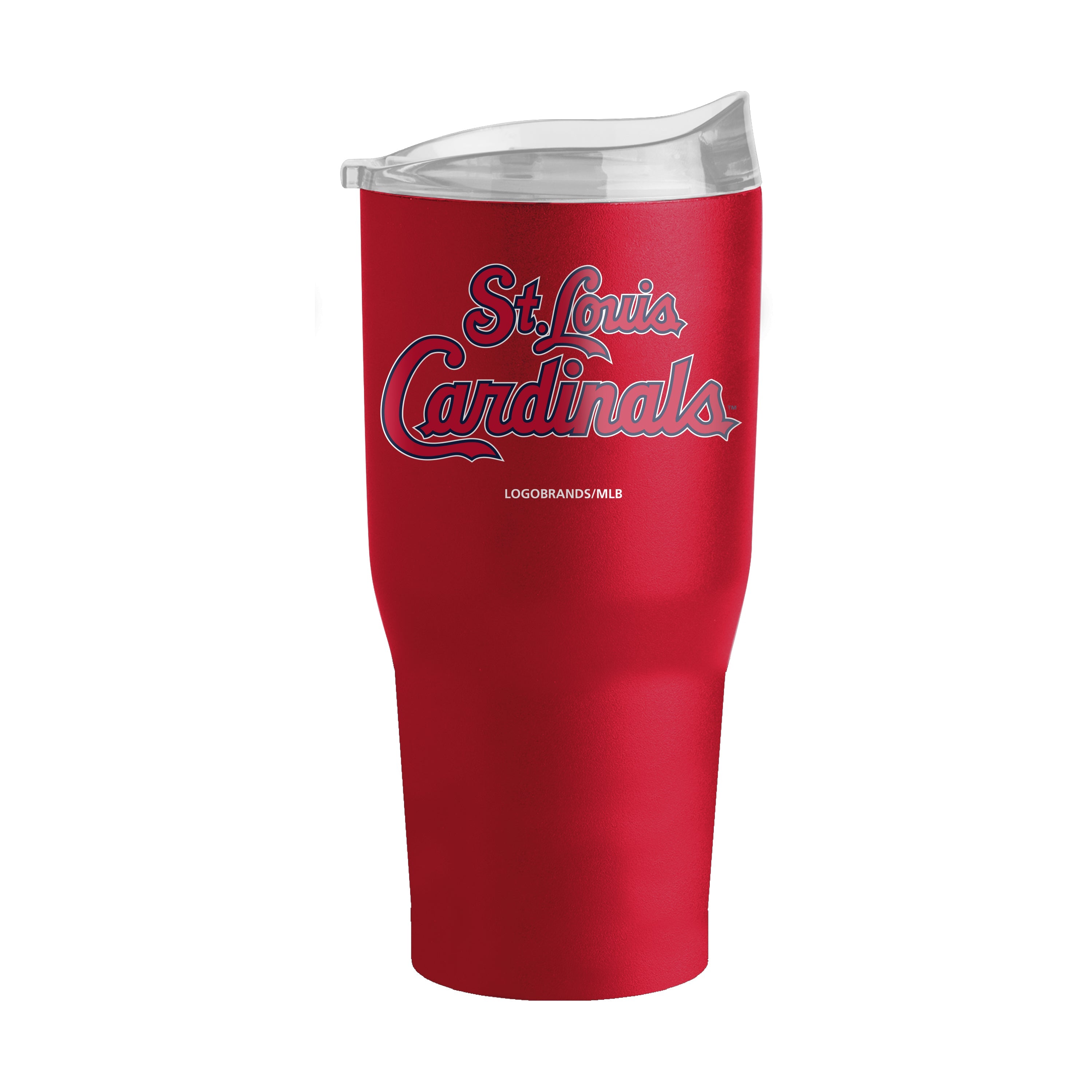 St Louis Cardinals 30oz Flipside Powder Coat Tumbler - Sports Gifts, Sports Memorabilia, Sports Collectibles, Fan Shop