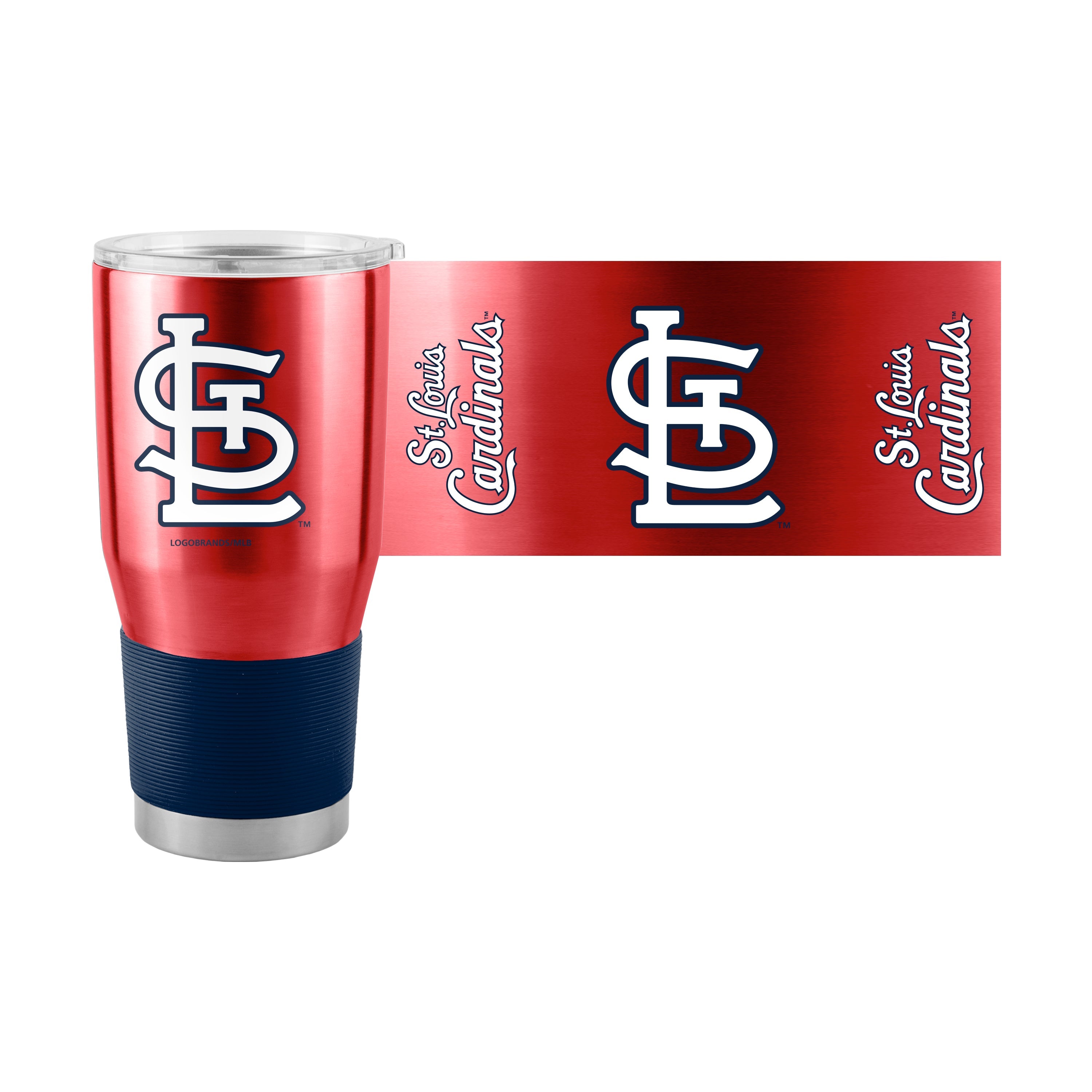 St. Louis Cardinals Alt Sleeve 30oz Gameday Stainless Tumbler - Sports Gifts, Sports Memorabilia, Sports Collectibles, Fan Shop