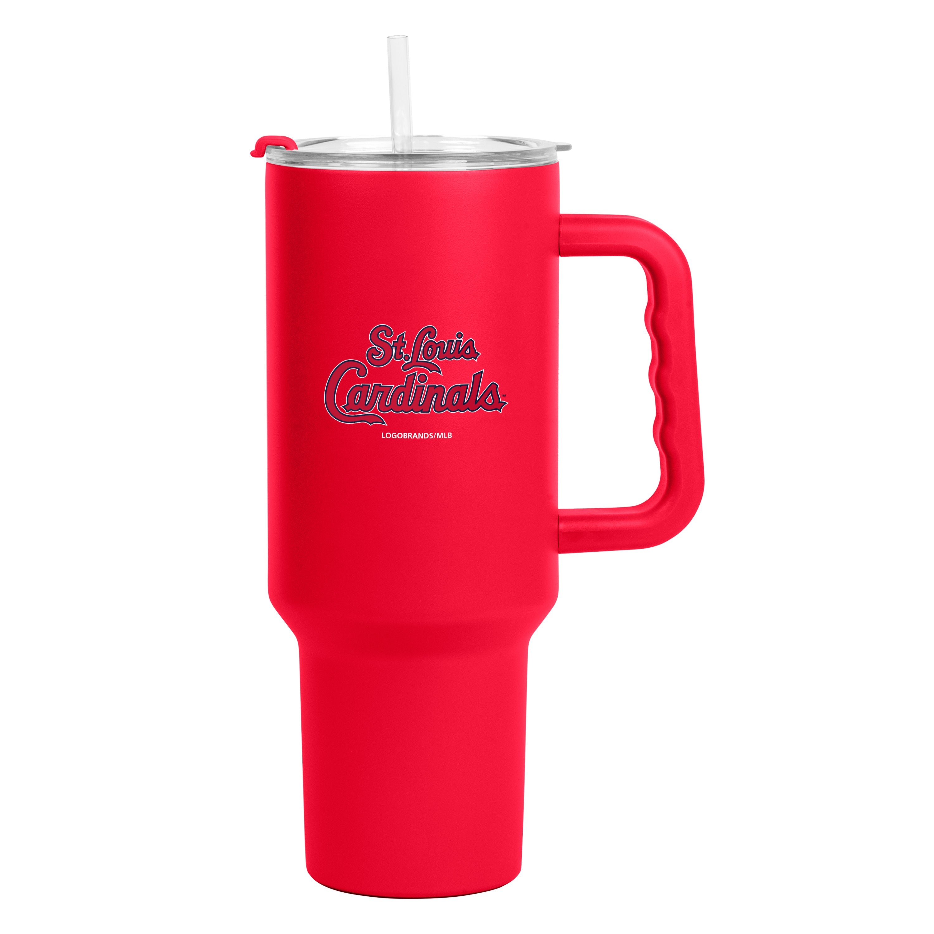 St Louis Cardinals 40oz Flipside Powder Coat Tumbler - Sports Gifts, Sports Memorabilia, Sports Collectibles, Fan Shop