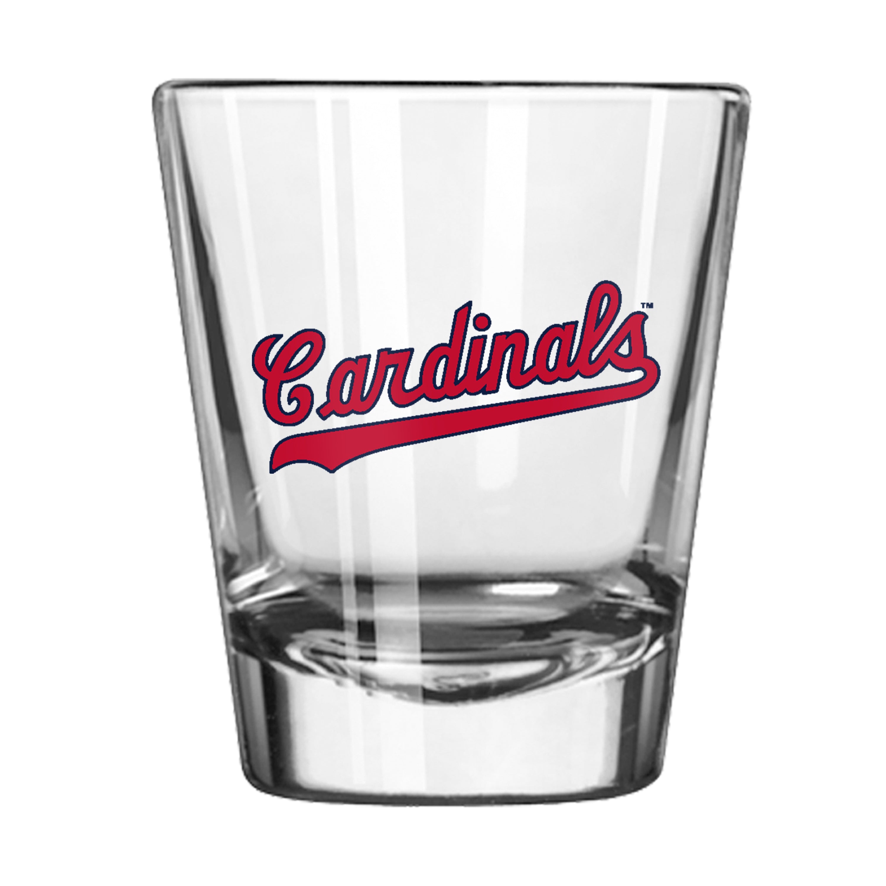 St. Louis Cardinals Retro 2oz Colorblock Shot Glass