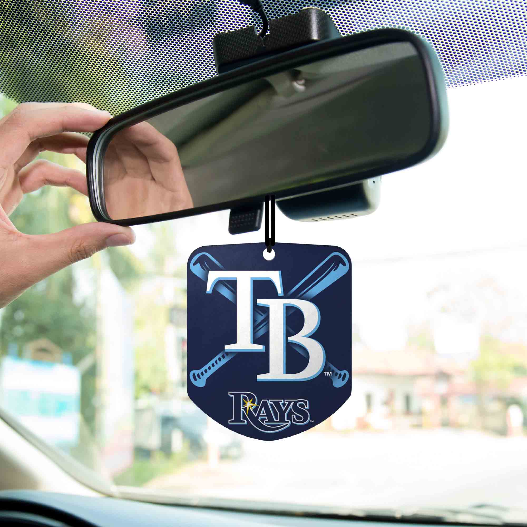 MLB - Tampa Bay Rays Air Freshener 2-pk - Sports Gifts, Sports Memorabilia, Sports Collectibles, Fan Shop