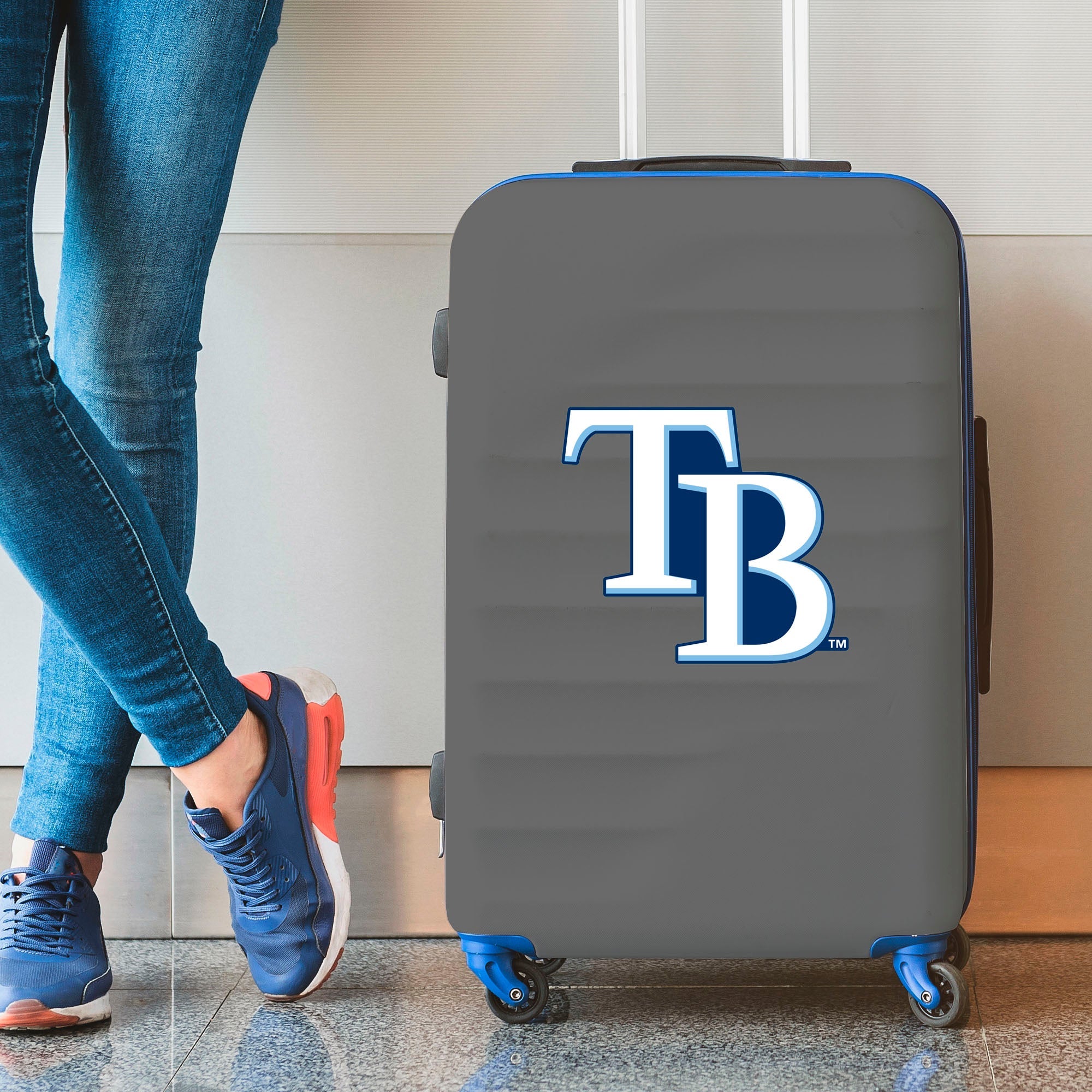 MLB - Tampa Bay Rays Large Decal - Sports Gifts, Sports Memorabilia, Sports Collectibles, Fan Shop