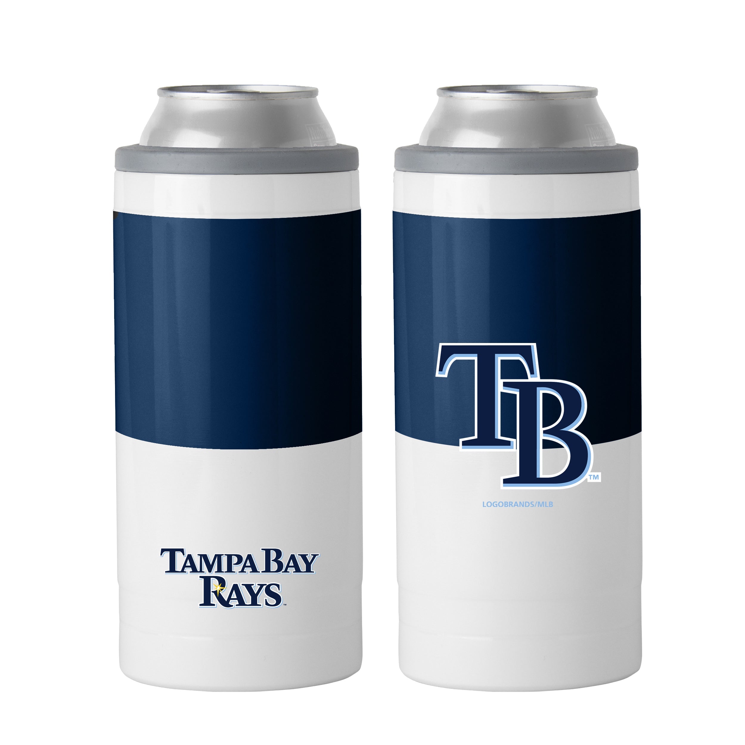 Tampa Bay Rays 12oz Colorblock Slim Can Coolie