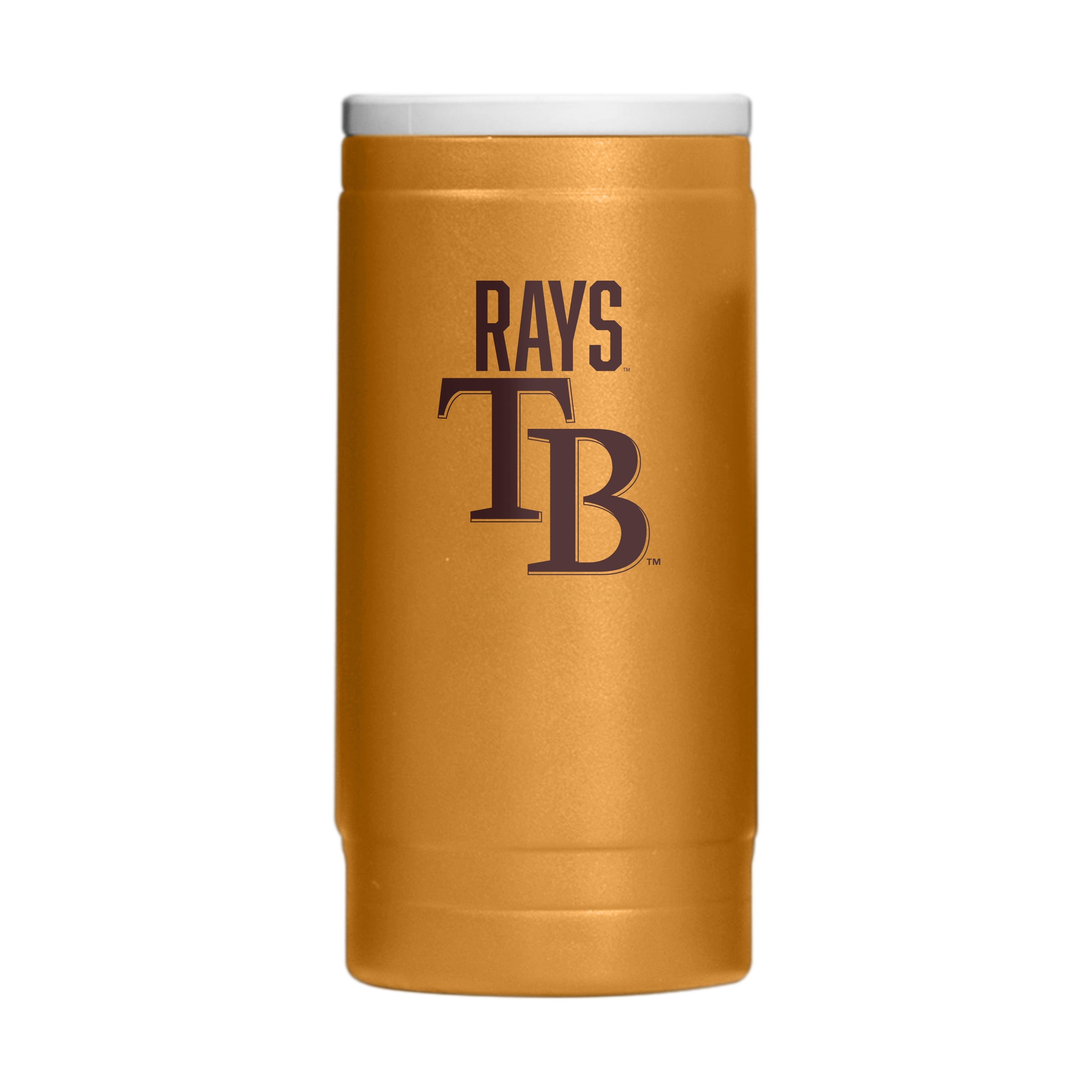 Tampa Bay Rays Huddle Powder Coat Slim Can Coolie - Sports Gifts, Sports Memorabilia, Sports Collectibles, Fan Shop