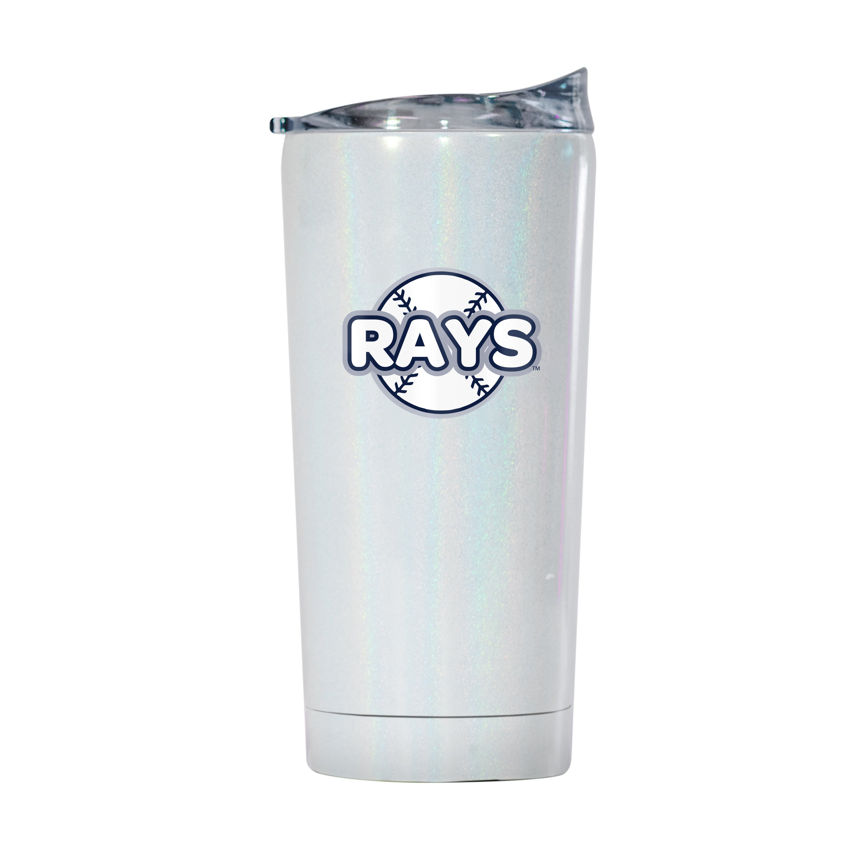 Tampa Bay Rays 20oz Bubble Iridescent Tumbler - Sports Gifts, Sports Memorabilia, Sports Collectibles, Fan Shop