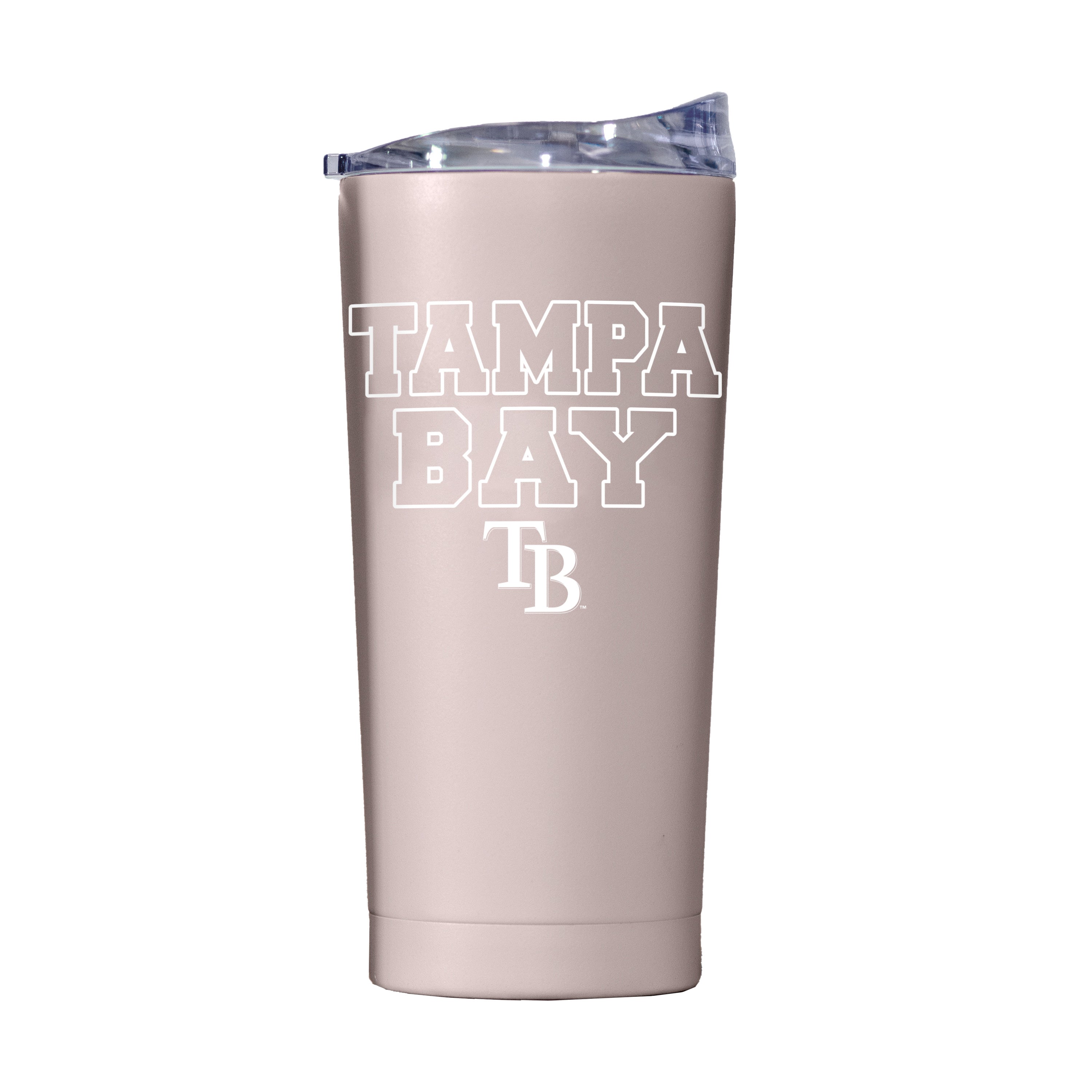 Tampa Bay Rays 20oz Stencil Powder Coat Tumbler