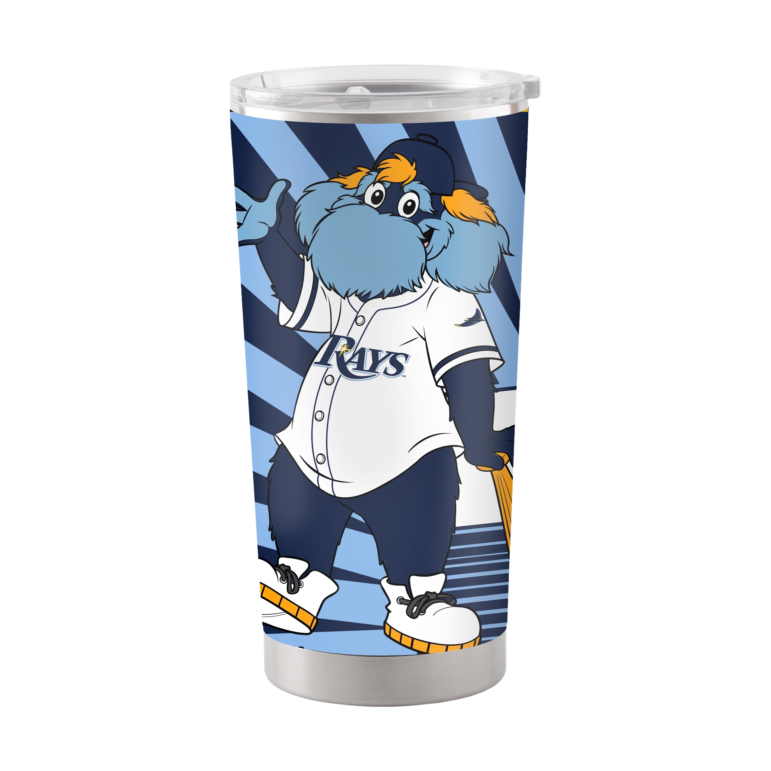 Tampa Bay Rays 20oz Mascot Stainless Steel Tumbler