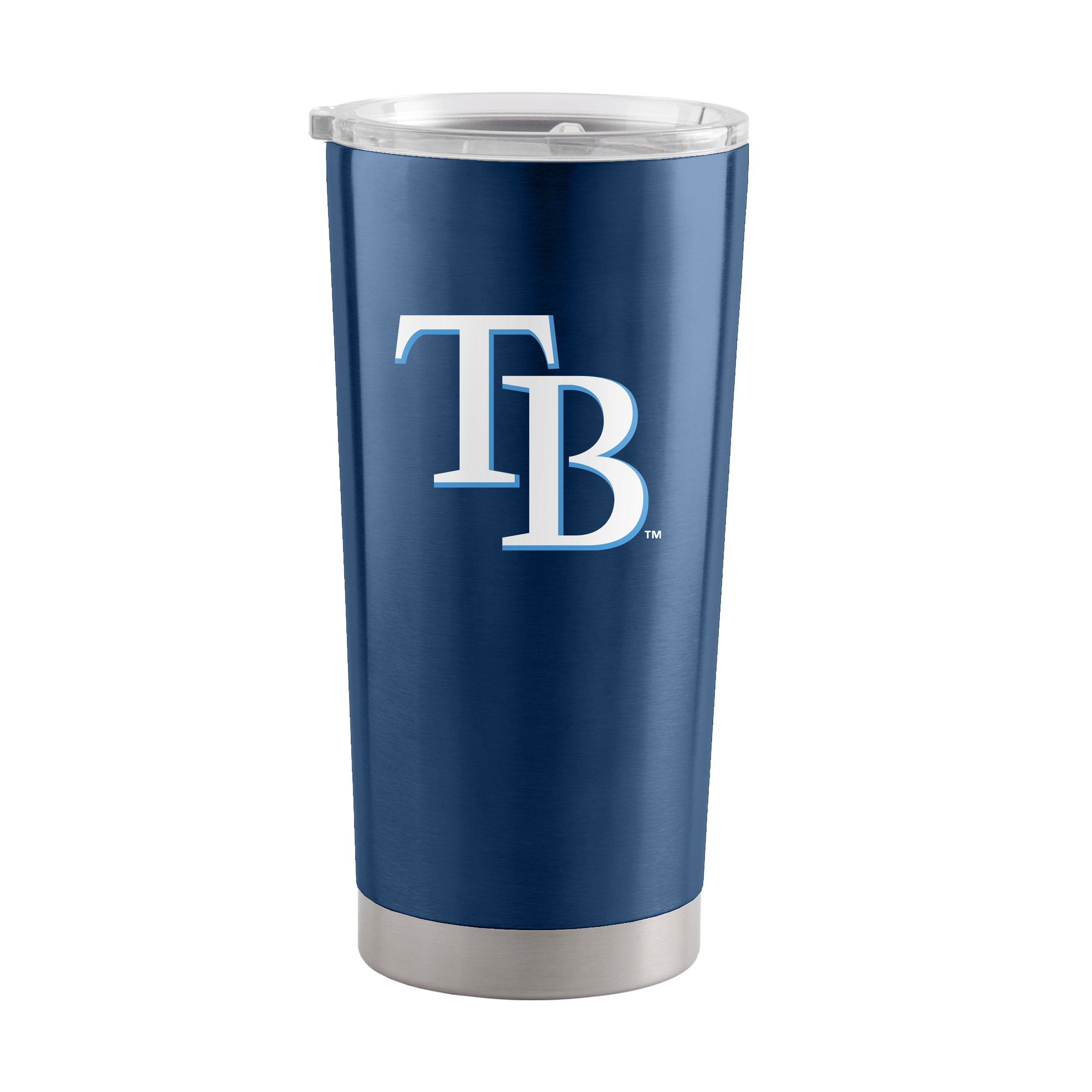 TB Rays Letterman 20 oz Stainless Tumbler - Sports Gifts, Sports Memorabilia, Sports Collectibles, Fan Shop
