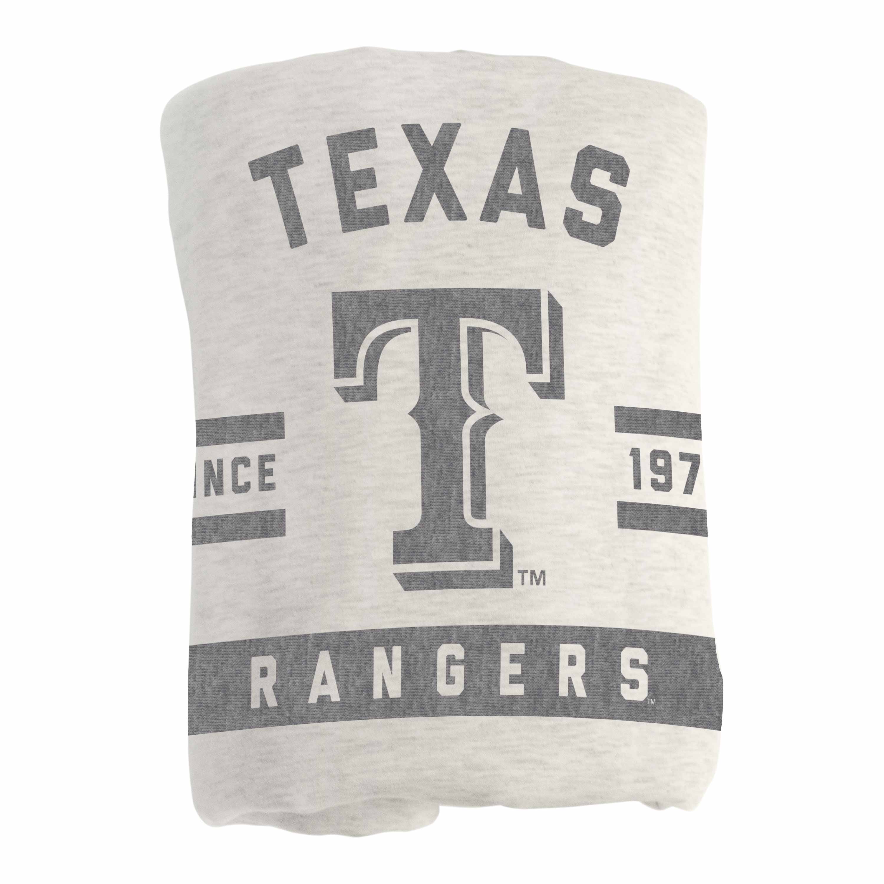 Texas Rangers Oatmeal Sweatshirt Blanket - Sports Gifts, Sports Memorabilia, Sports Collectibles, Fan Shop