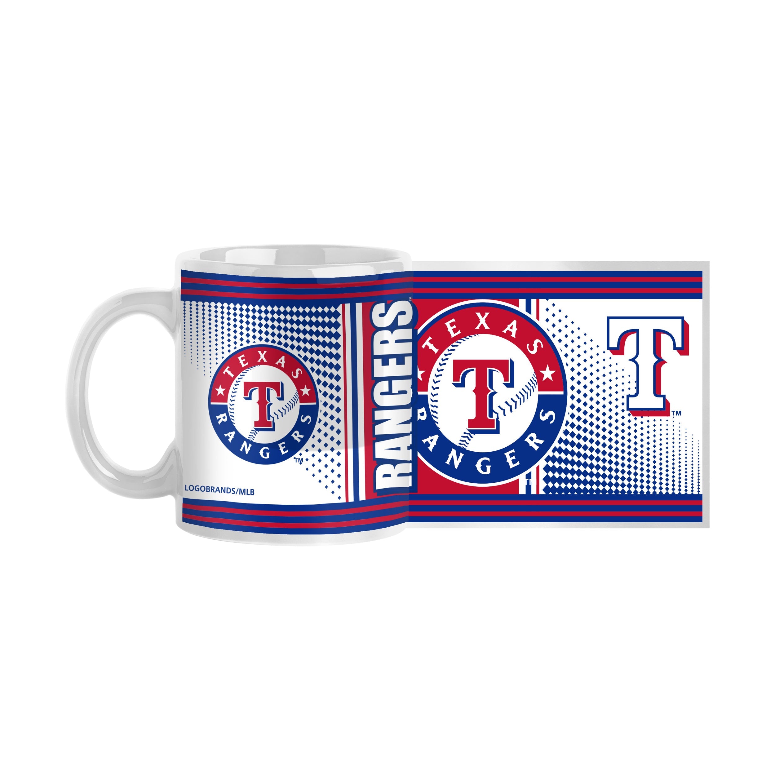 Texas Rangers 11oz Hero Sublimated Mug - Sports Gifts, Sports Memorabilia, Sports Collectibles, Fan Shop
