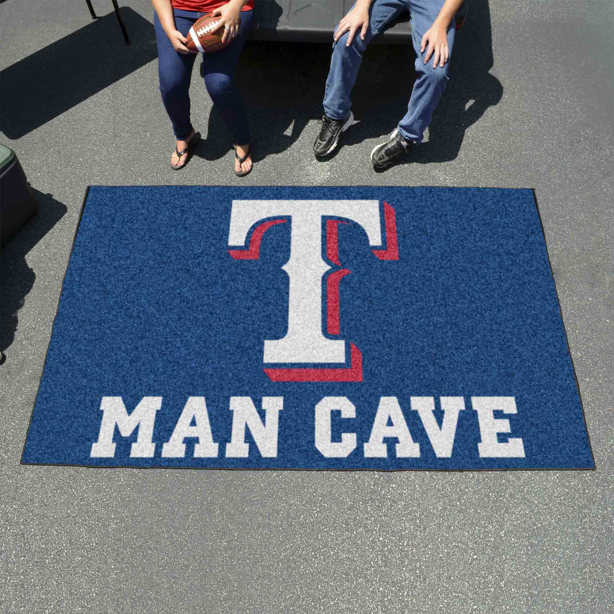 MLB - Texas Rangers Man Cave Ulti-Mat - Sports Gifts, Sports Memorabilia, Sports Collectibles, Fan Shop