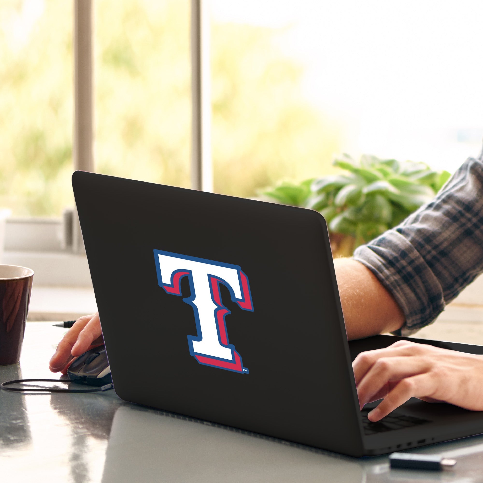 MLB - Texas Rangers Matte Decal - Sports Gifts, Sports Memorabilia, Sports Collectibles, Fan Shop