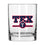 Texas Rangers 14oz Letterman Rocks Glass