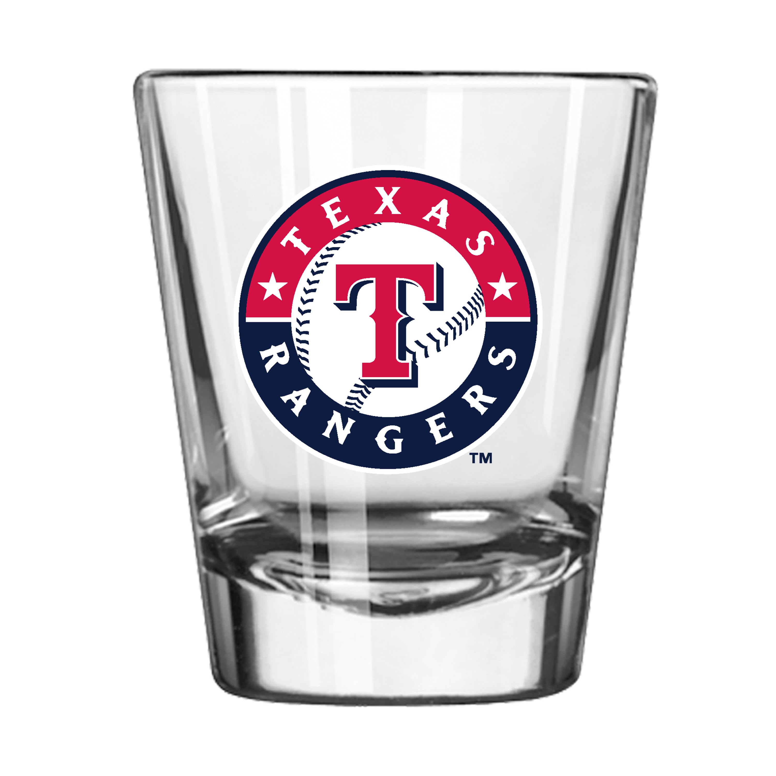 Texas Rangers 2oz Ranger Badge Shot Glass