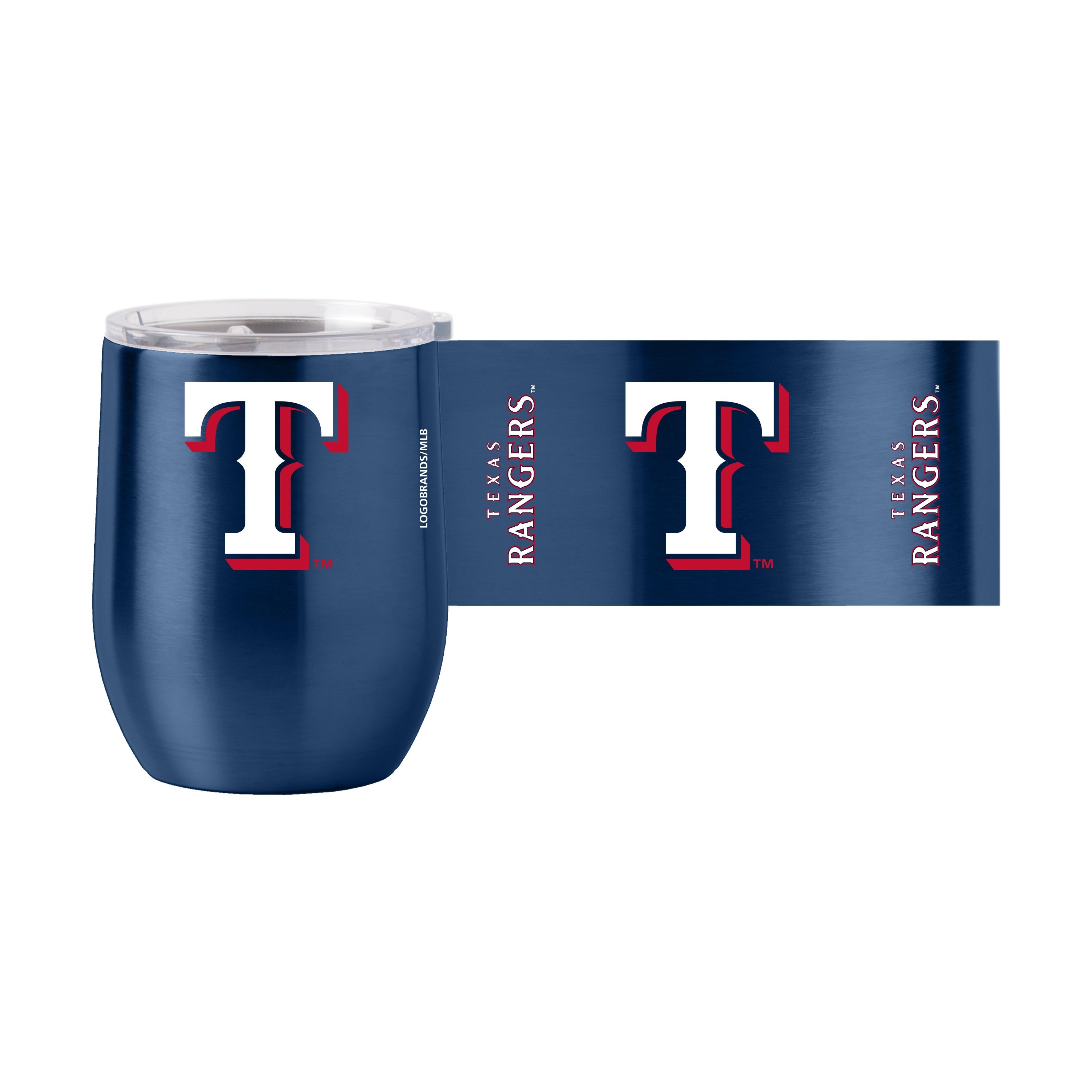 Texas Rangers 16oz Gameday Stainless Curved Beverage - Sports Gifts, Sports Memorabilia, Sports Collectibles, Fan Shop