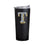 Texas Rangers 20oz Foil Black Powder Coat Tumbler