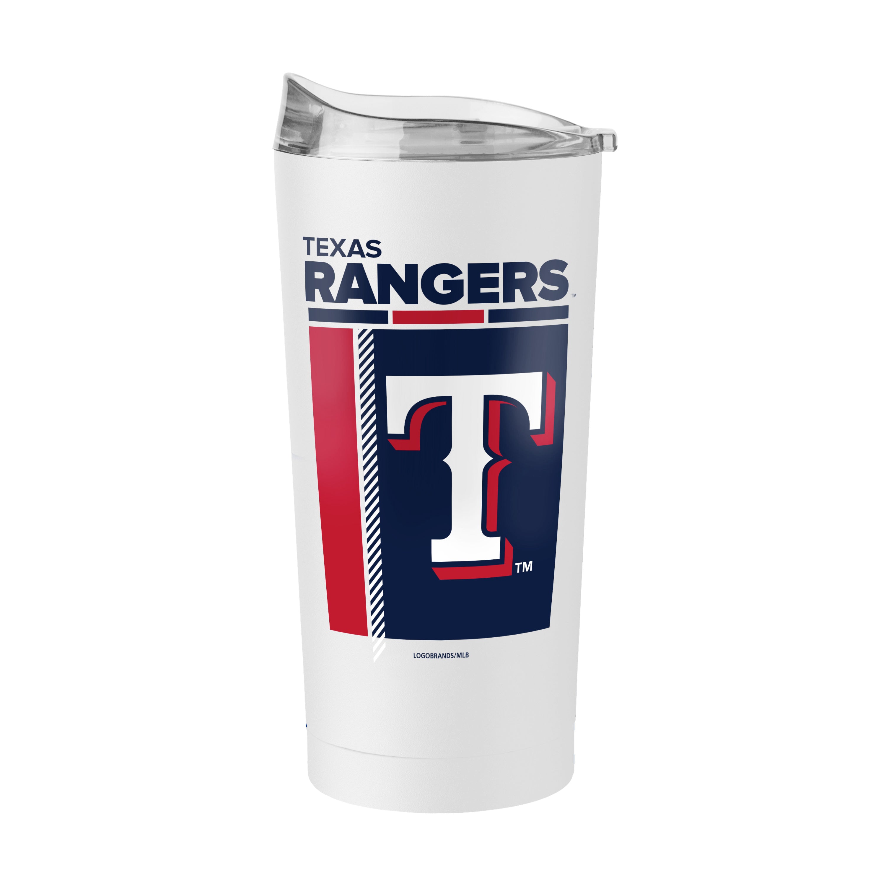 Texas Rangers 20oz Poster Powder Coat Tumbler