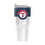 Texas Rangers 30oz Colorblock White Powder Coat Tumbler