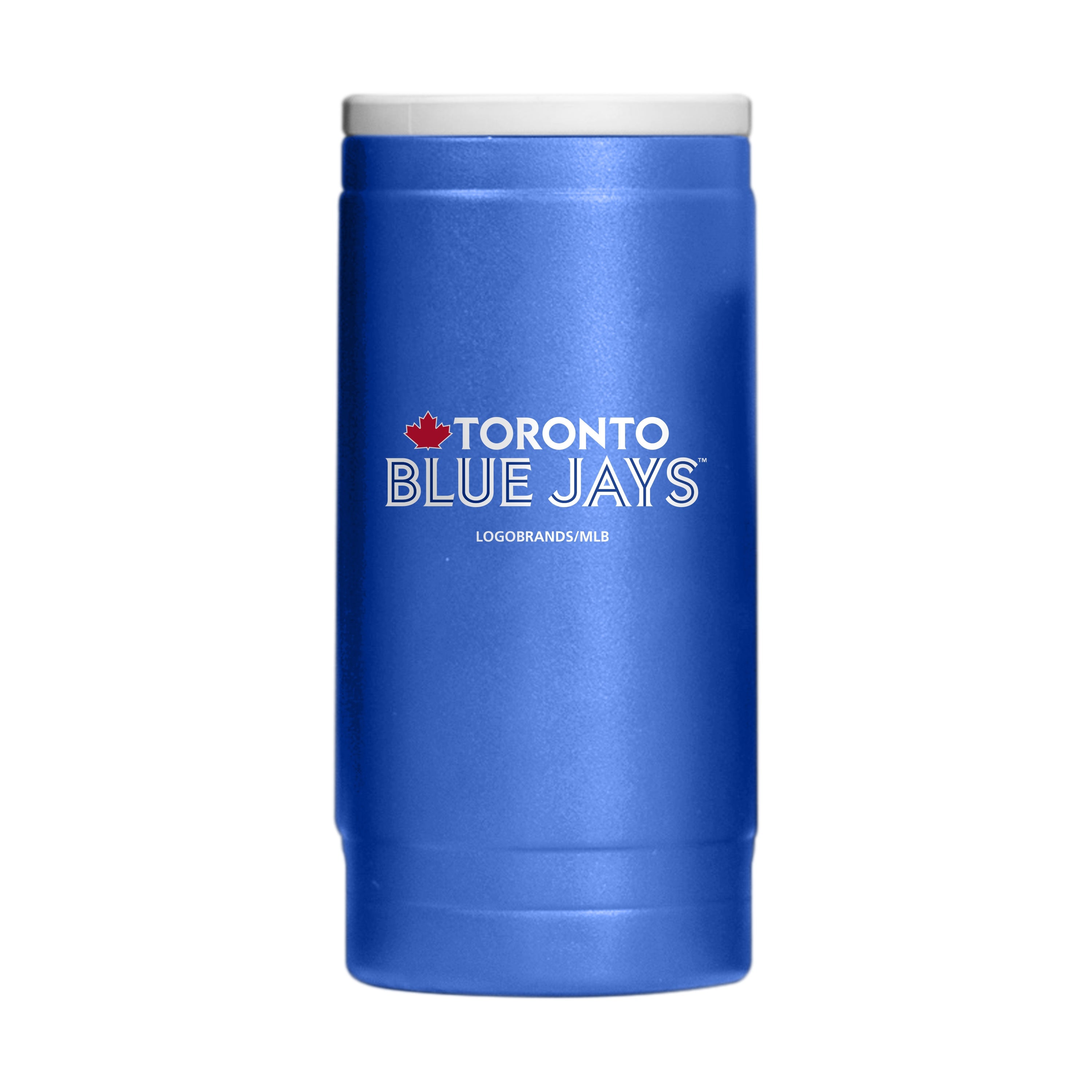 Toronto Blue Jays Flipside Powder Coat Slim Can Coolie - Sports Gifts, Sports Memorabilia, Sports Collectibles, Fan Shop