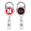 Nebraska Cornhuskers Retractable Premium Badge Holder - Sports Collectibles, Sports Memorabilia, Sports Fan Shop, Sports Gifts