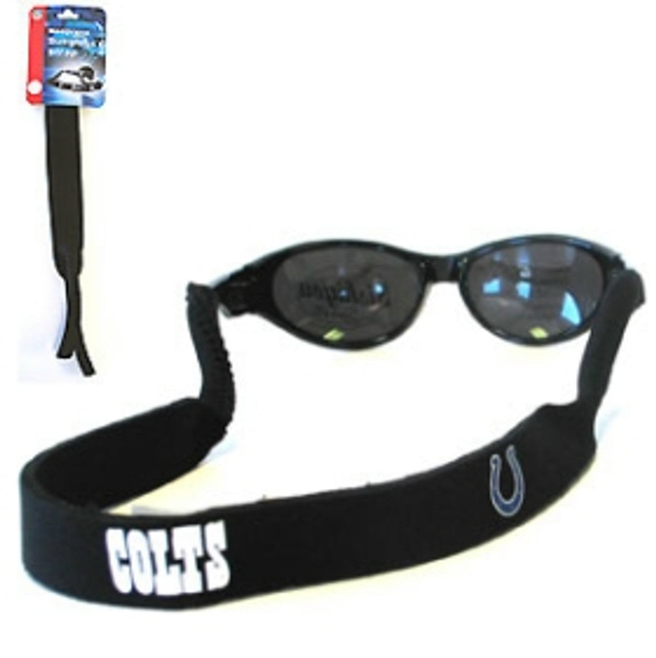 Indianapolis Colts Sunglass Strap - Special Order - Sports Collectibles, Sports Memorabilia, Sports Fan Shop, Sports Gifts