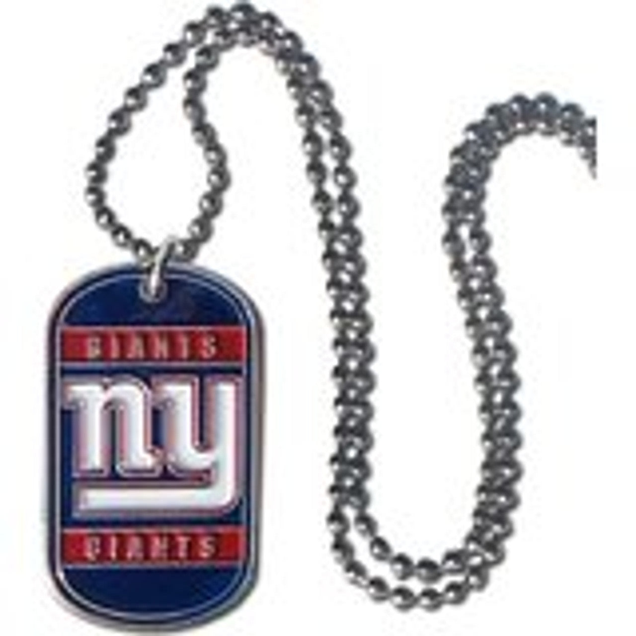 New York Giants Necklace Tag Style - Sports Collectibles, Sports Memorabilia, Sports Fan Shop, Sports Gifts